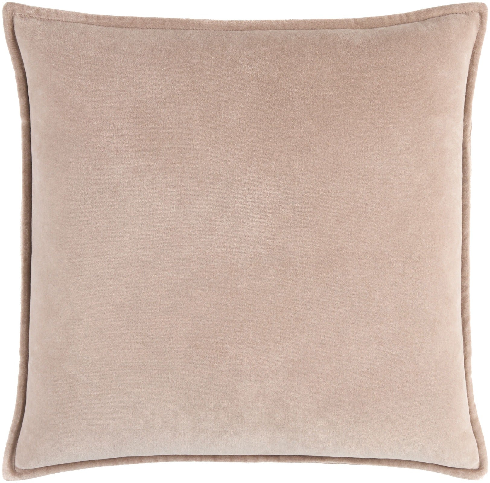 Cotton Velvet Cushion in Dusky Rose by Keiichi