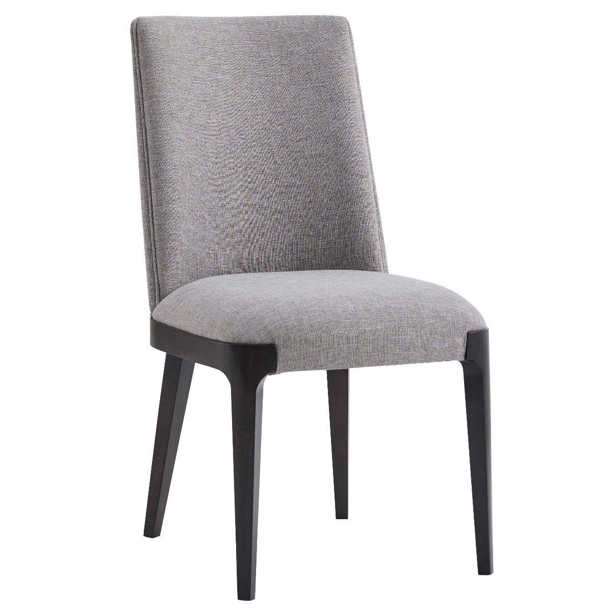 Dayton Dining Chair in Matrix Pewter by Theodore Alexander