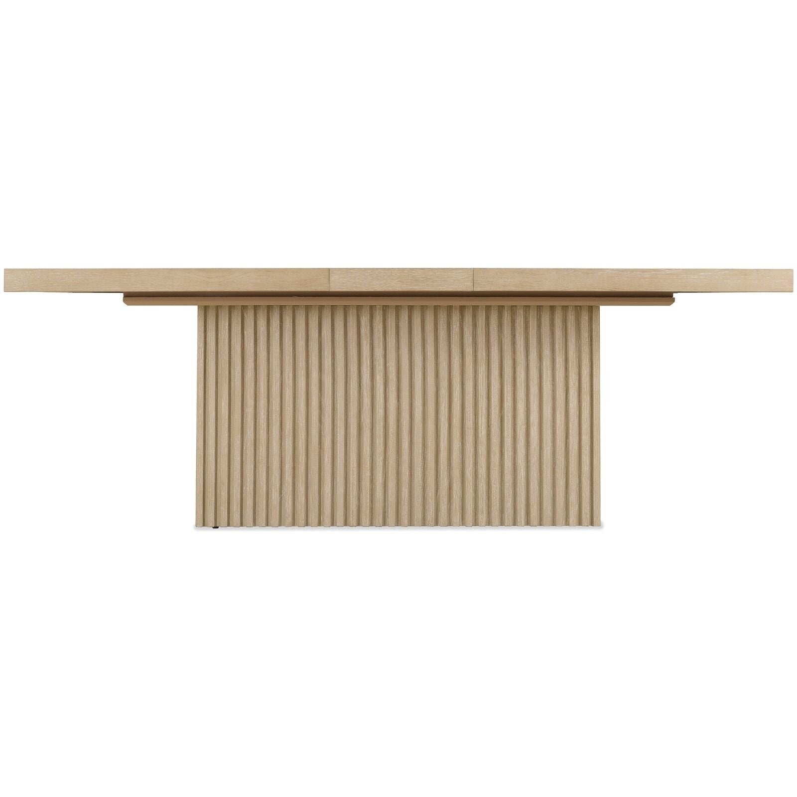 Tranquillity Rectangle Extending Dining Table with Tambour Base by Hooker