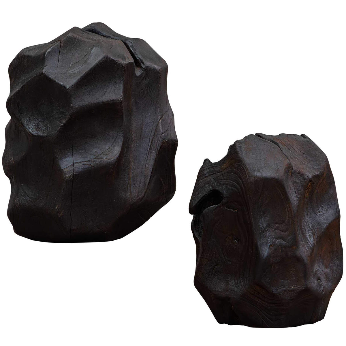 Ember Root Teak Sculpture, Set of 2 Uttermost