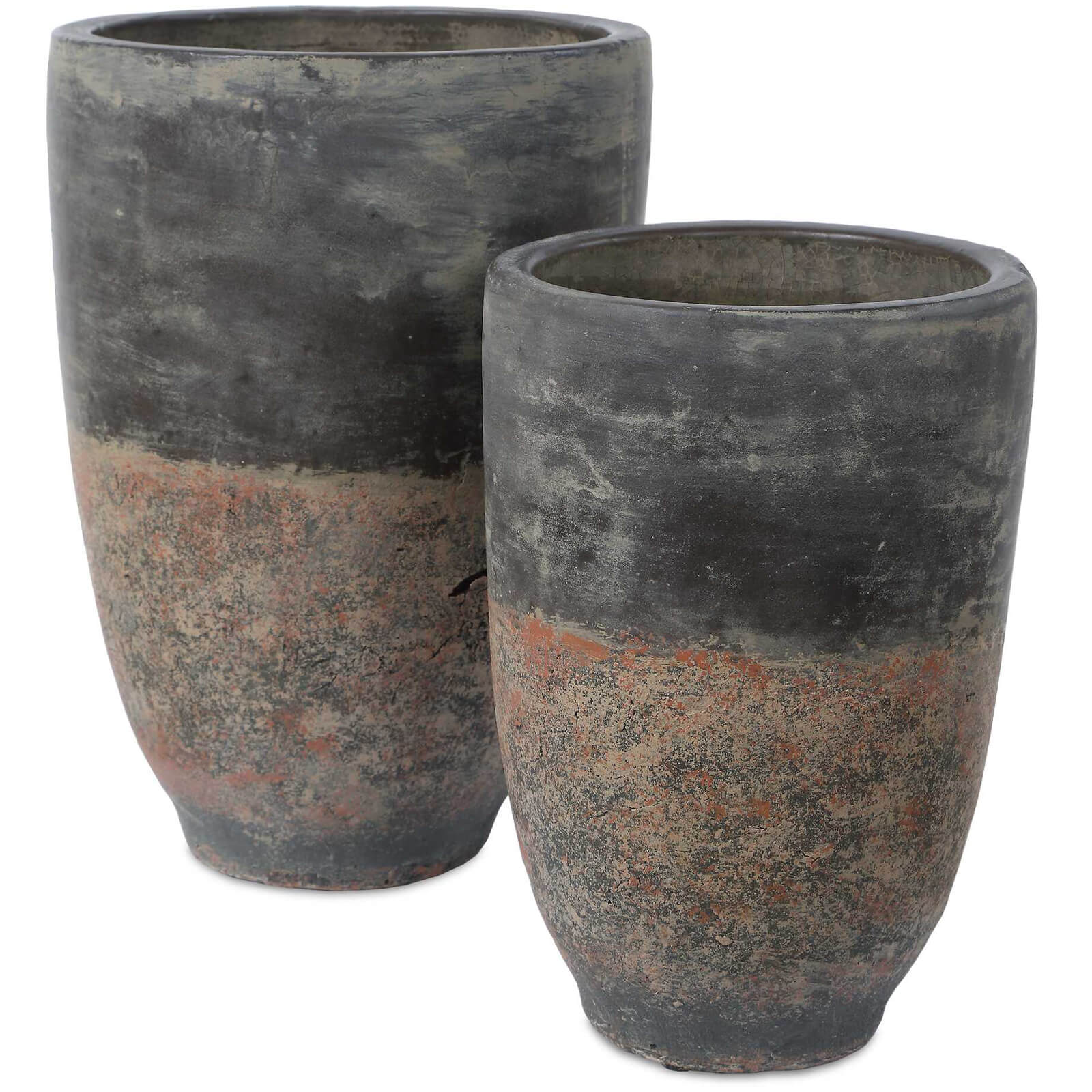 Emberwash Planters - Set of 2 by Uttermost