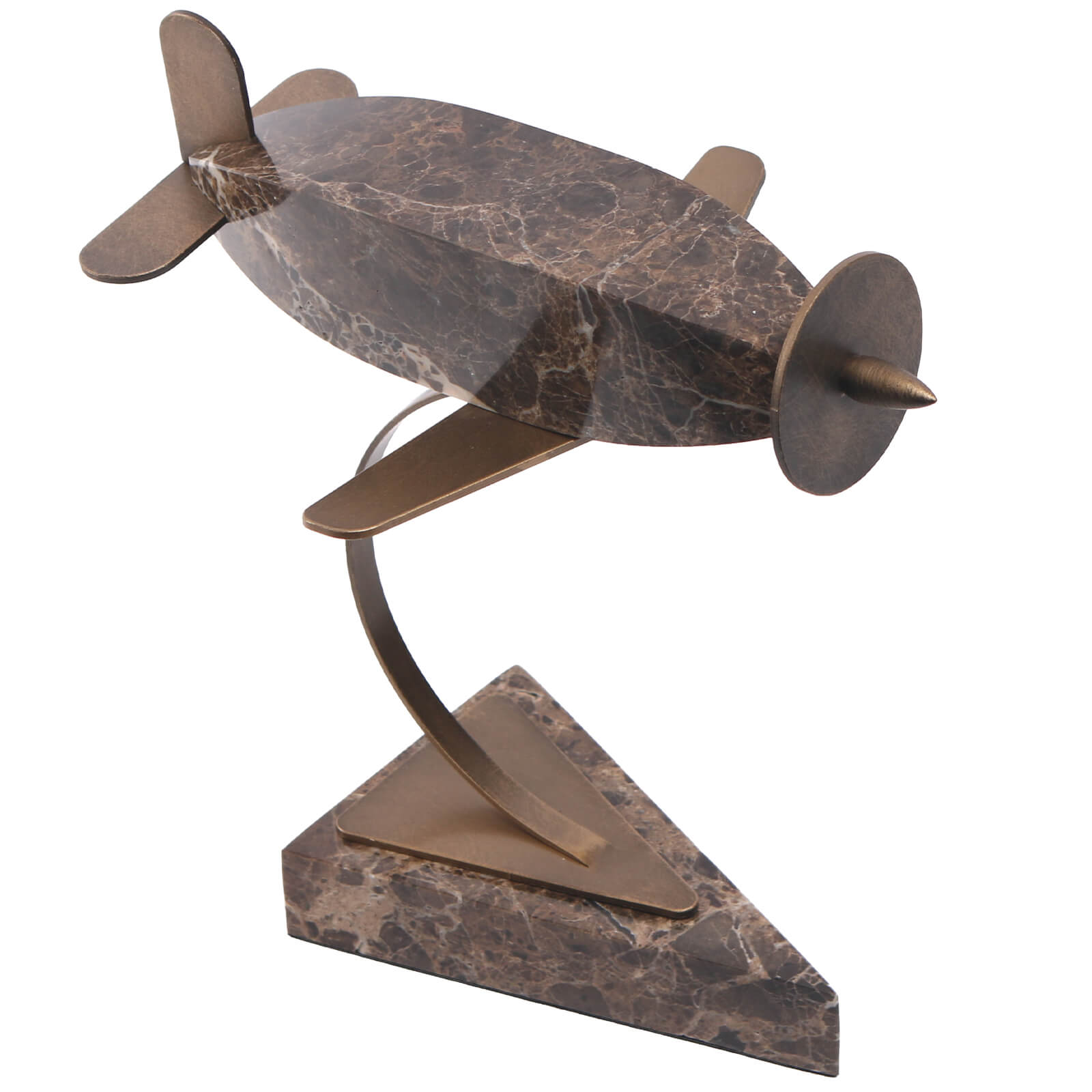 Aircraft Form Sculpture in Dark by Keiichi