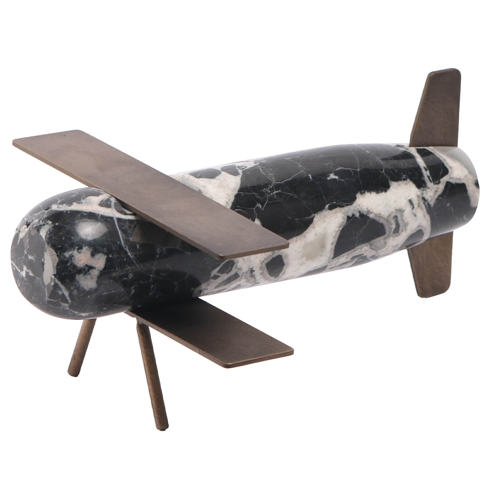 Flying Form Plane Sculpture by Keiichi