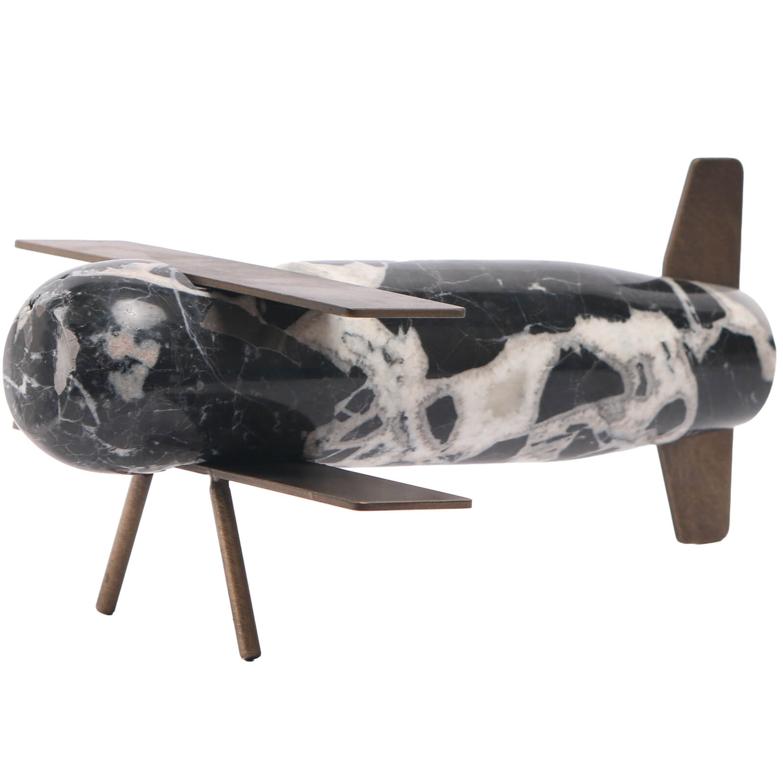 Flying Form Plane Sculpture by Keiichi