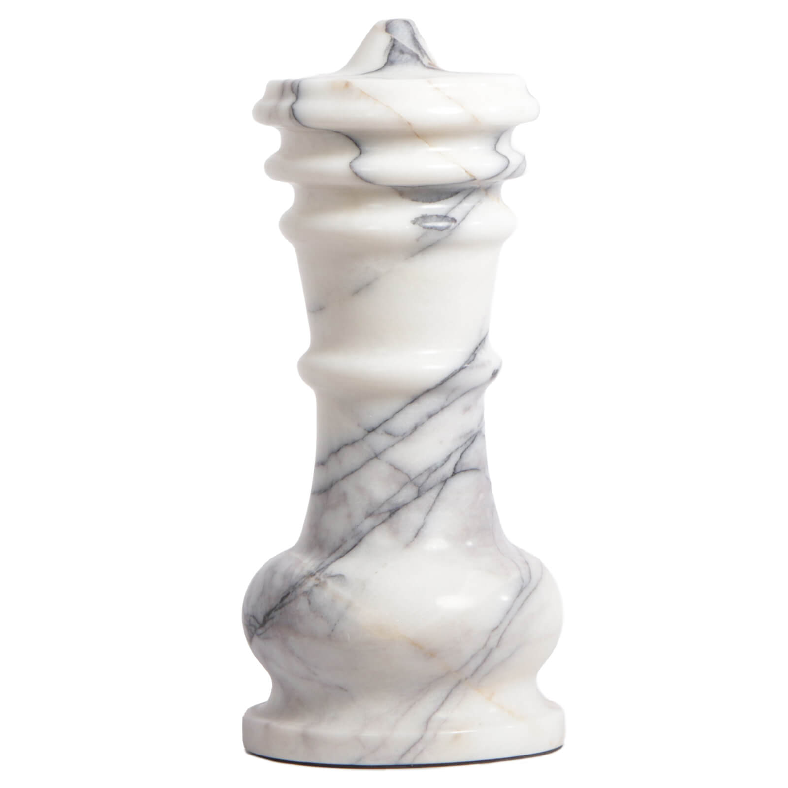 Chess Queen Ornament in Marble by Keiichi