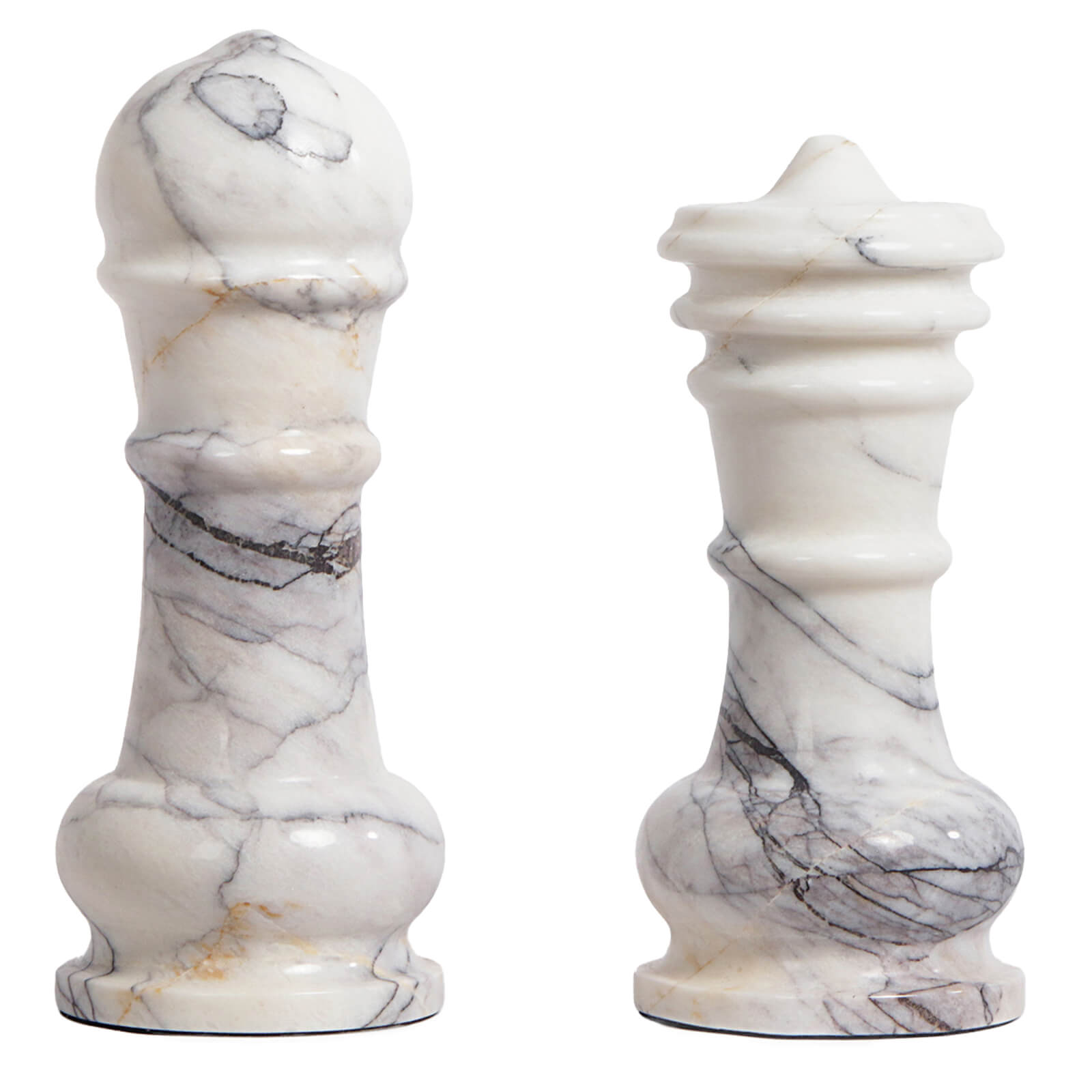 Chess Queen Ornament in Marble by Keiichi
