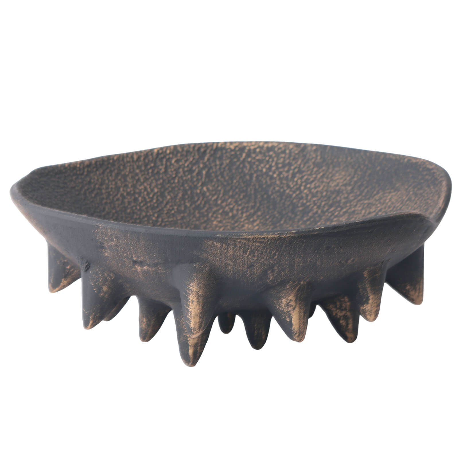 Metal Bowl in Vintage Black by Keiichi
