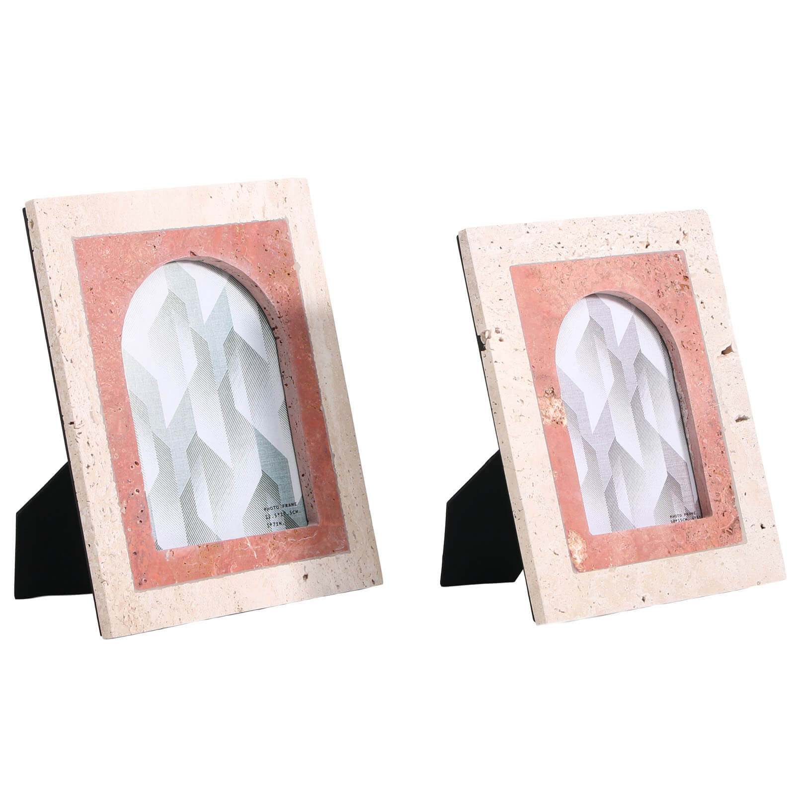 Picture Frame in Blush Marble - Small Keiichi