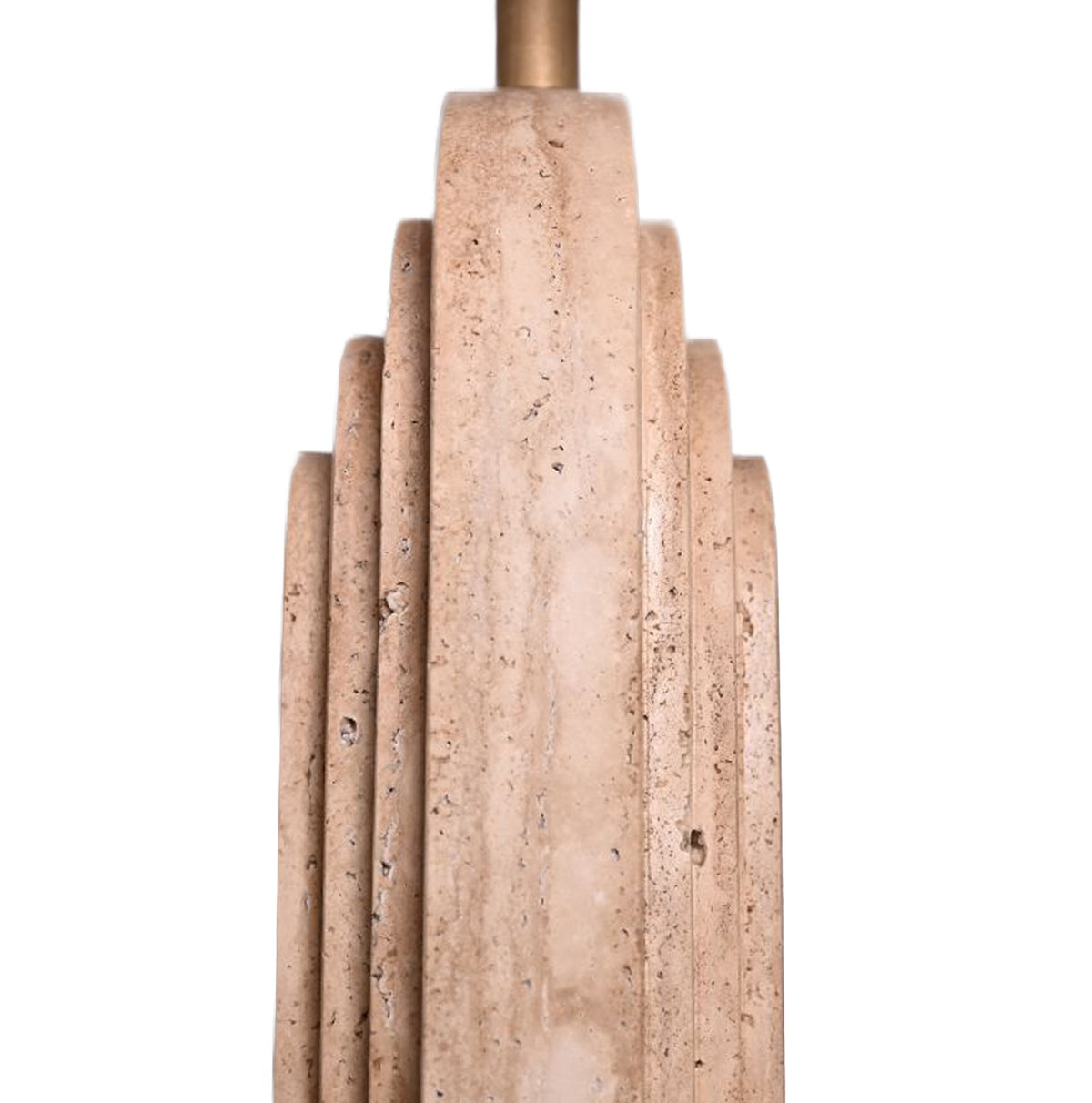 Ishtar Gate Travertine Table Lamp Keiichi
