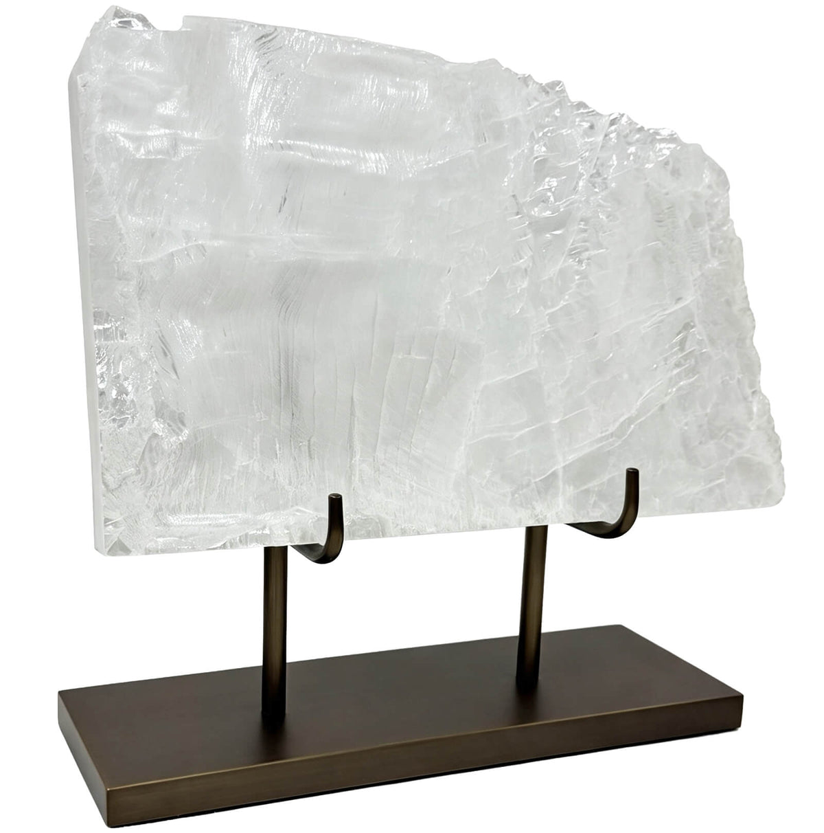 Dorian Rock Crystal Sculpture - Large Keiichi