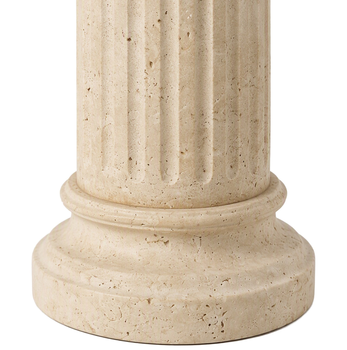 Marcello Decorative Object in Travertine - Large Keiichi
