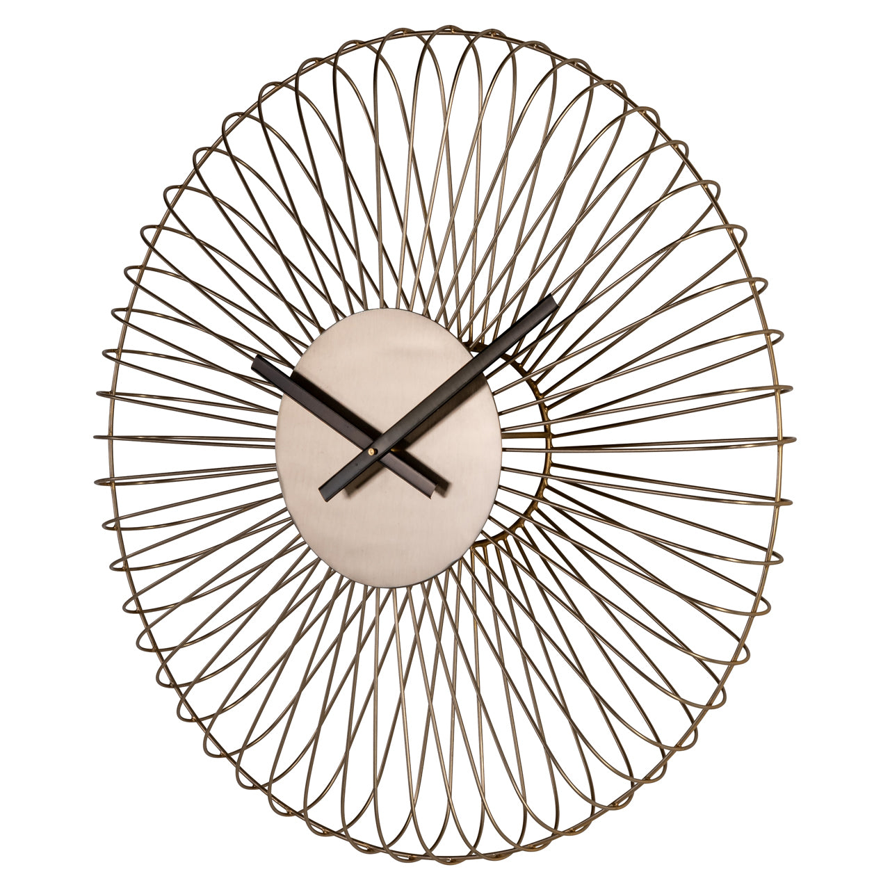 Wirle Gold Clock by Richmond Interiors