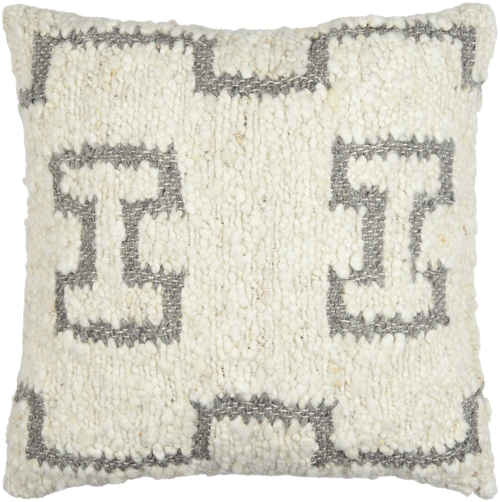 Figuration Woven Cushion by Keiichi