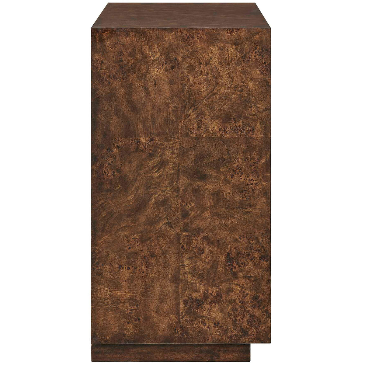 Flores Burl Wood 2 Door Cabinet Uttermost