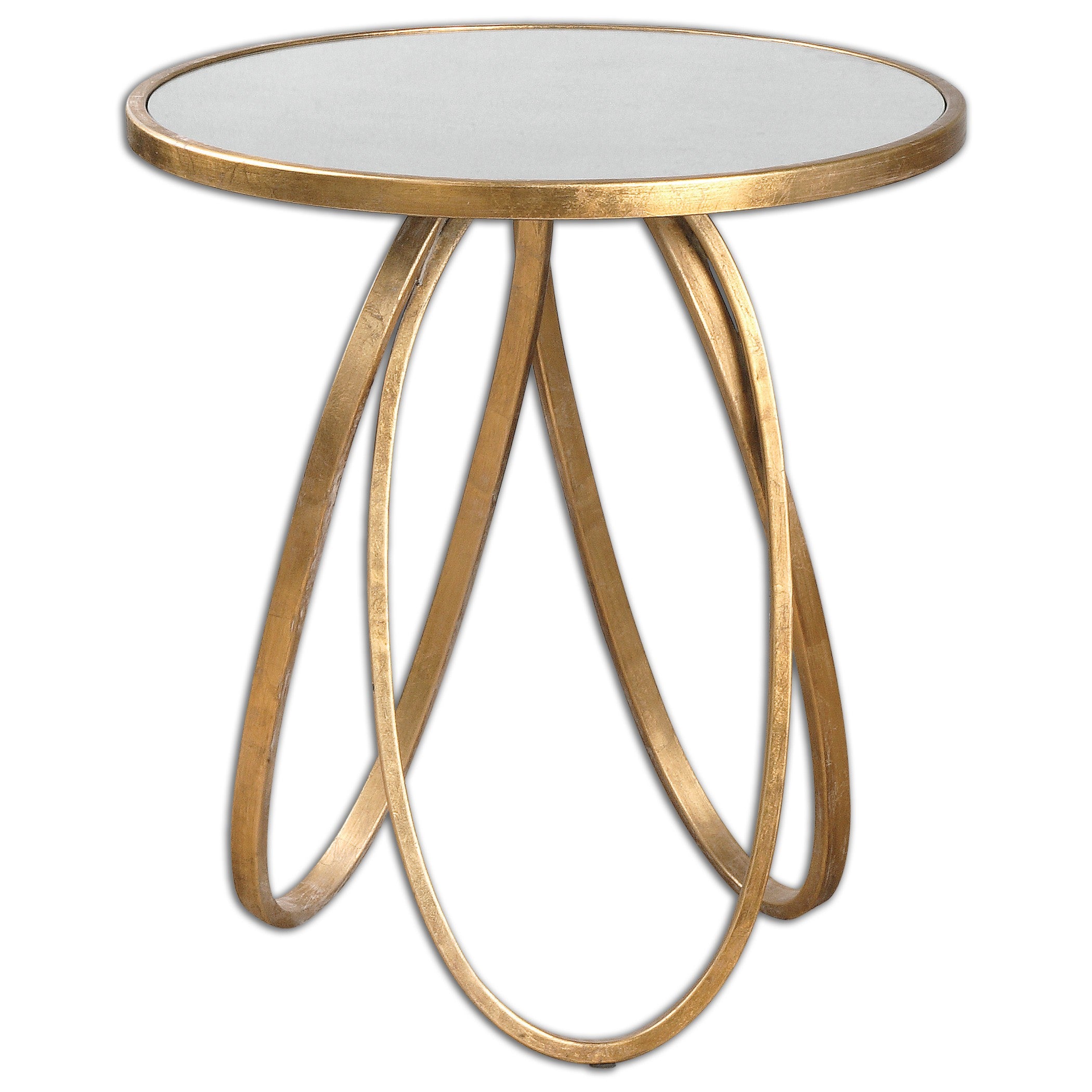 Montrez Gold Side Table by Uttermost