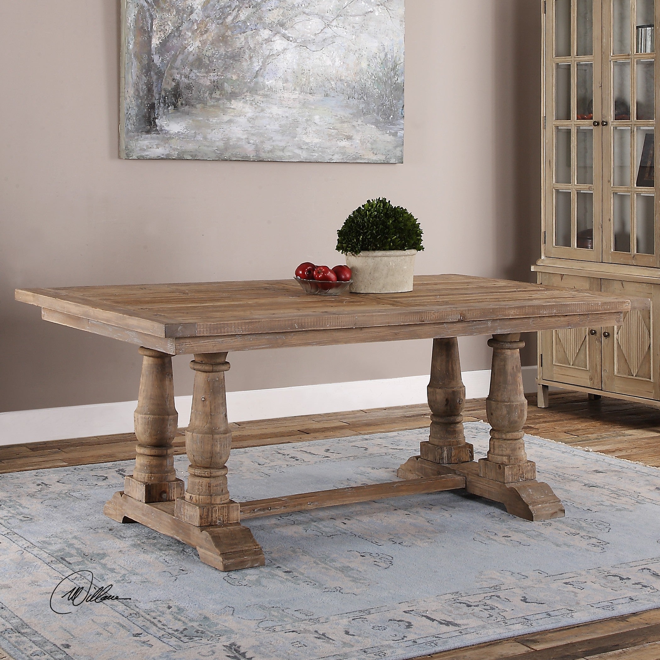 Stratford Salvaged Wood Dining Table by Uttermost
