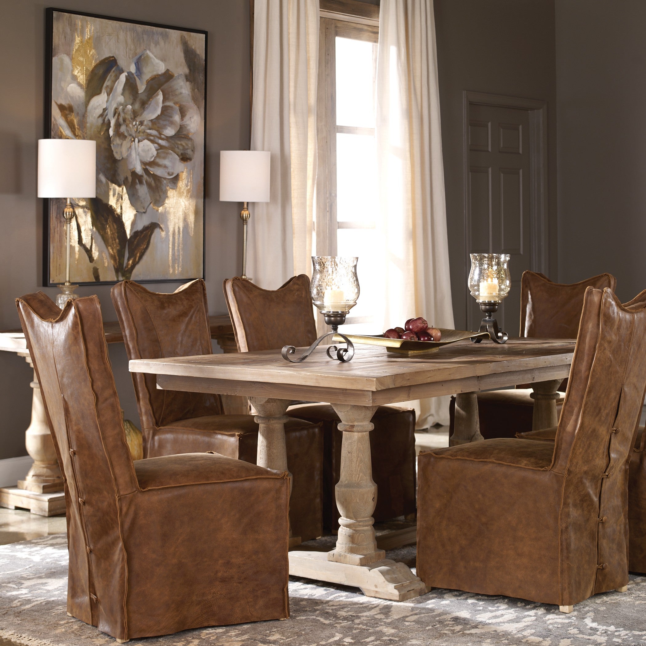 Stratford Salvaged Wood Dining Table by Uttermost