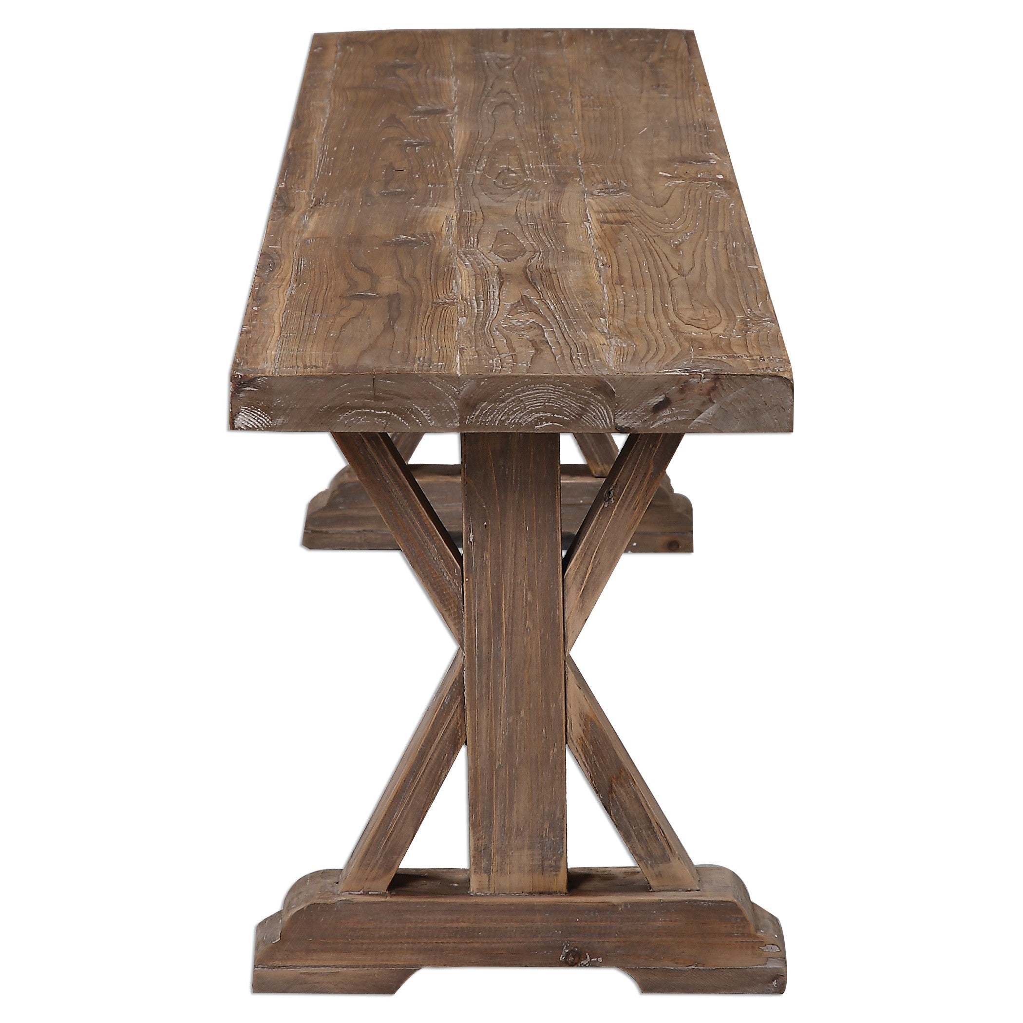 Stratford Salvaged Wood Bench by Uttermost
