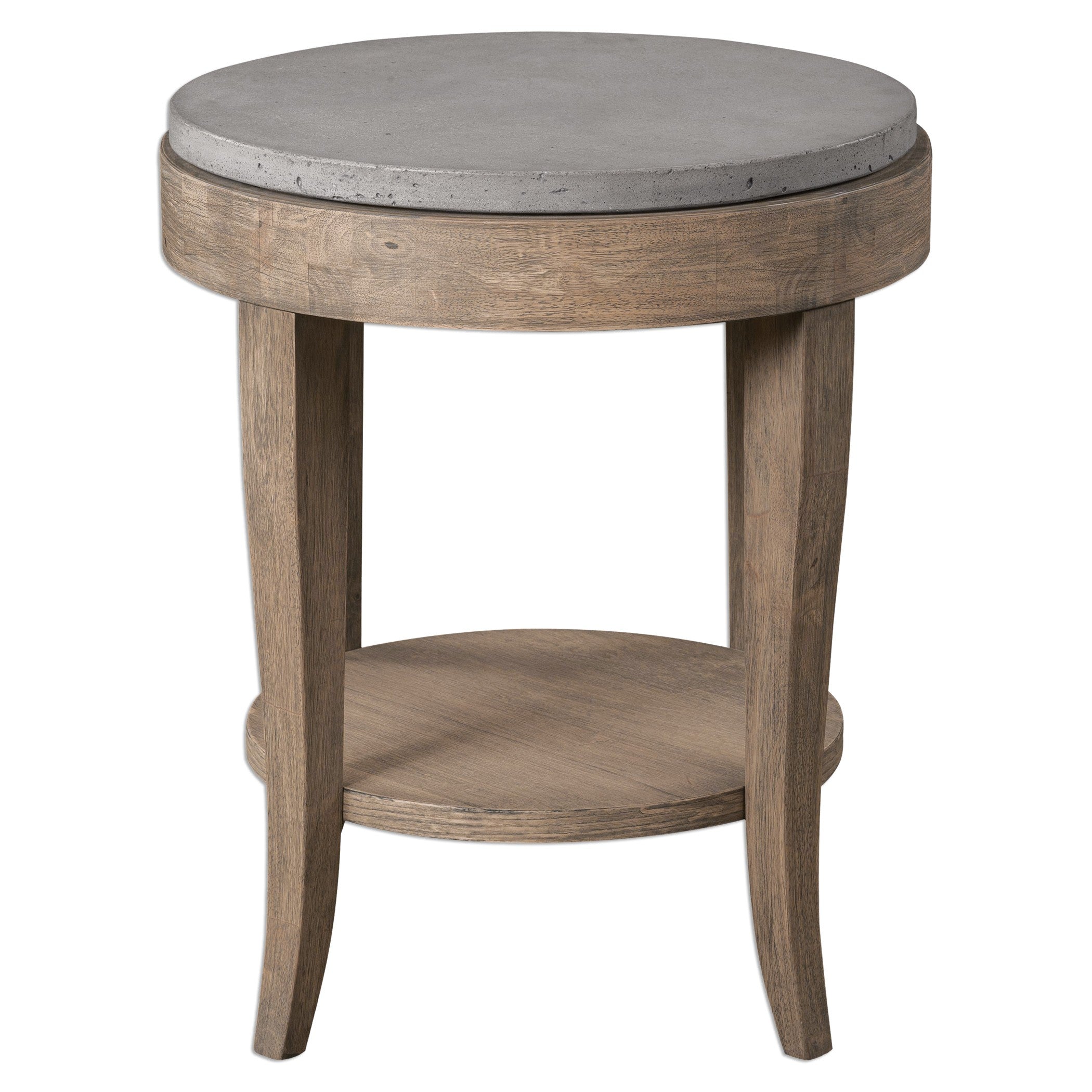 Deka Round Side Table by Uttermost