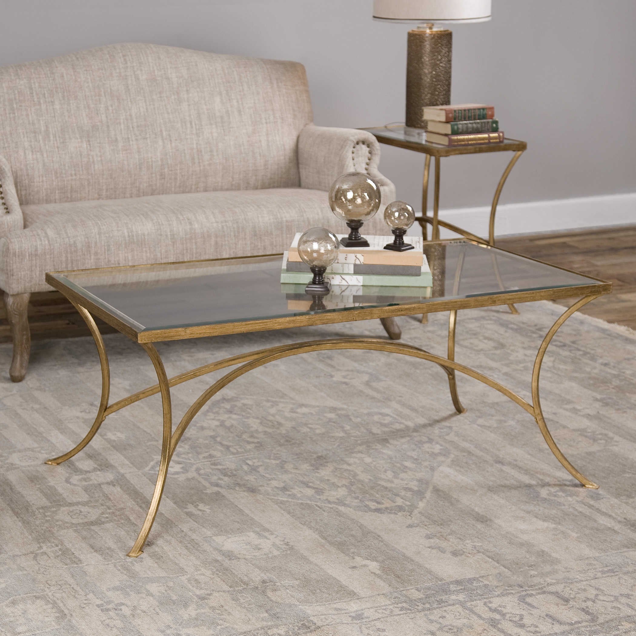 Alayna Gold Coffee Table by Uttermost