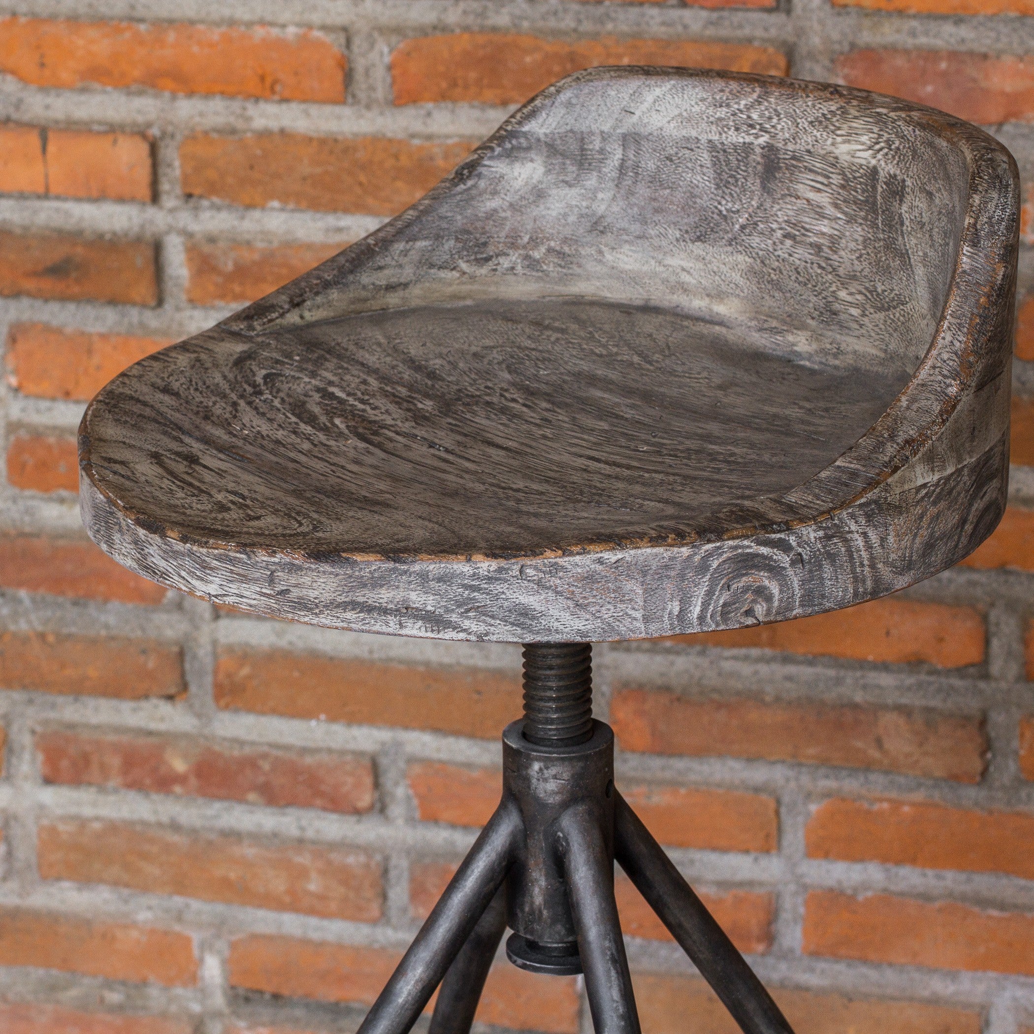 Kairu Wooden Bar Stool by Uttermost