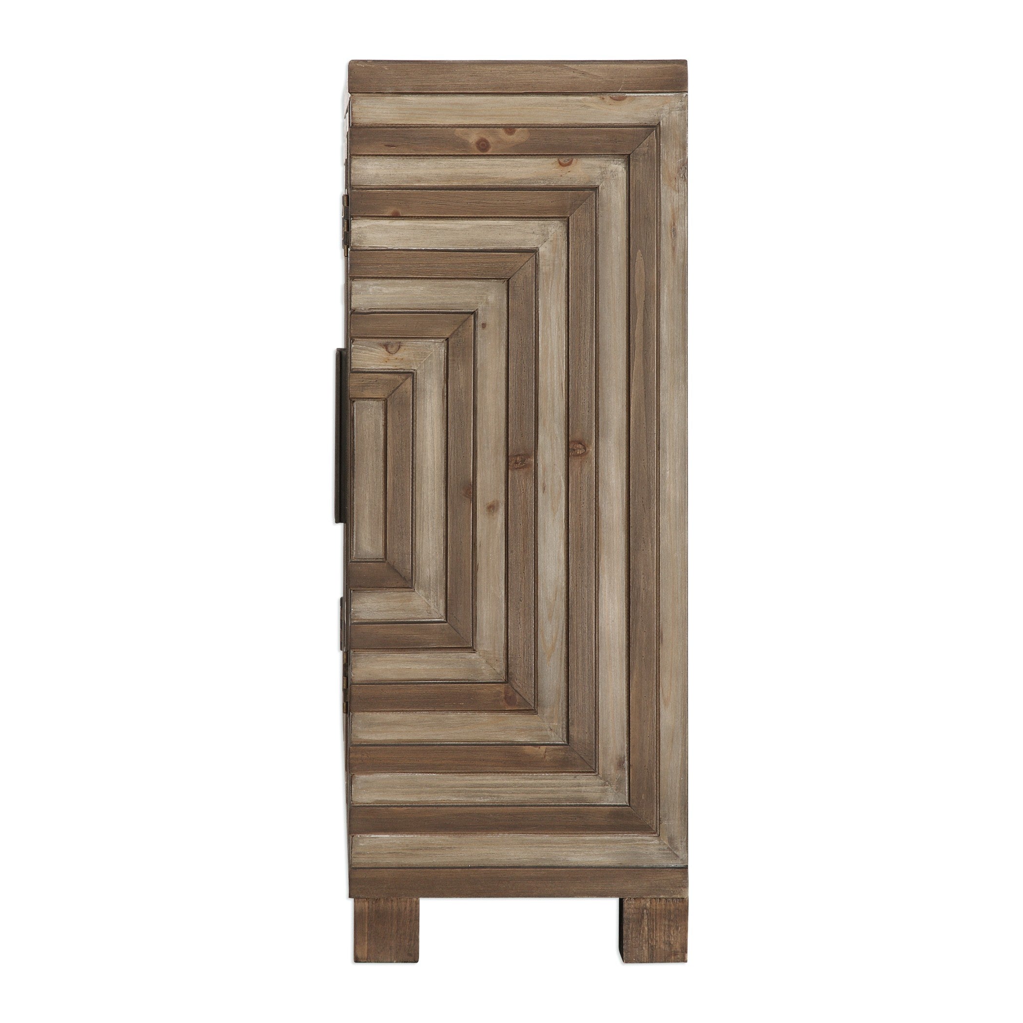 Layton Geometric Console Cabinet by Uttermost