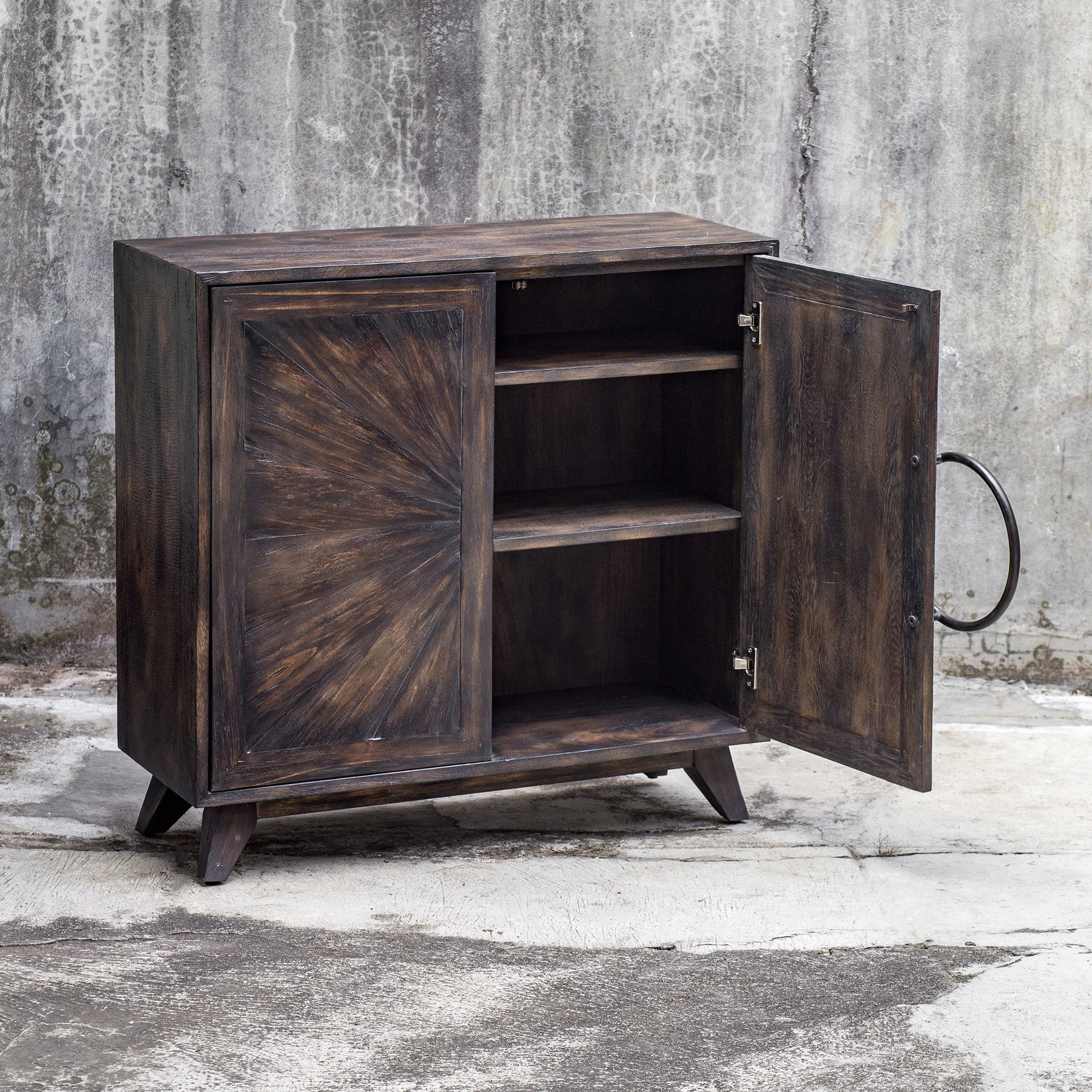 Kohana Black Console Cabinet by Uttermost