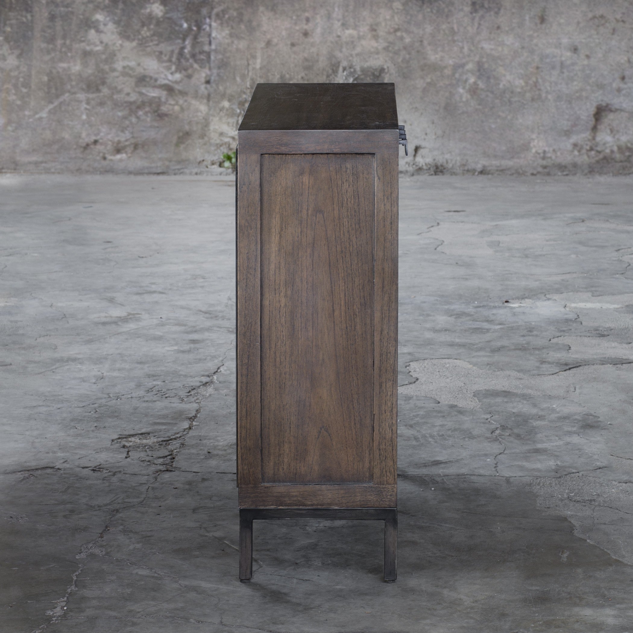 Nadie Light Walnut Console Cabinet by Uttermost
