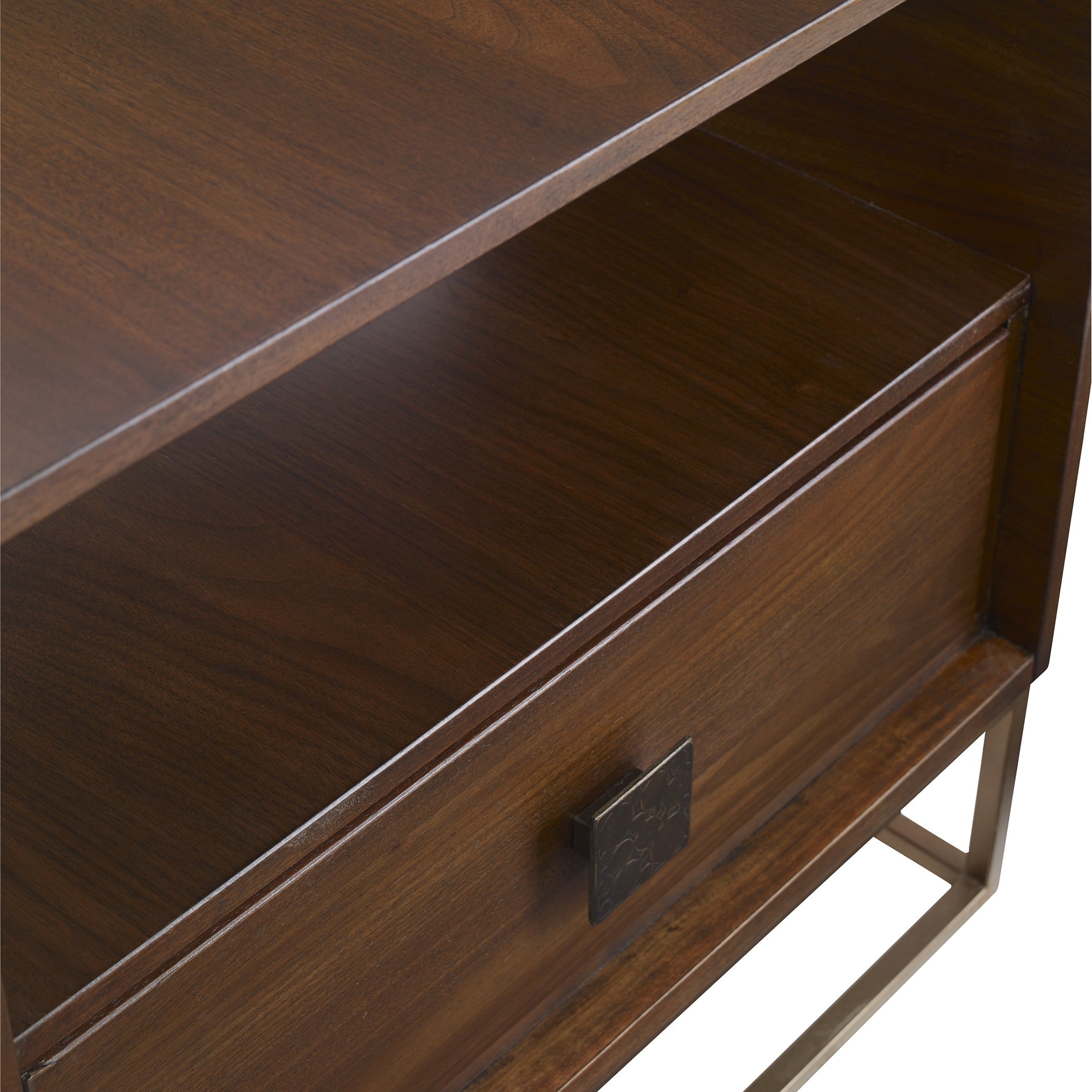 Bexley Walnut Side Table by Uttermost