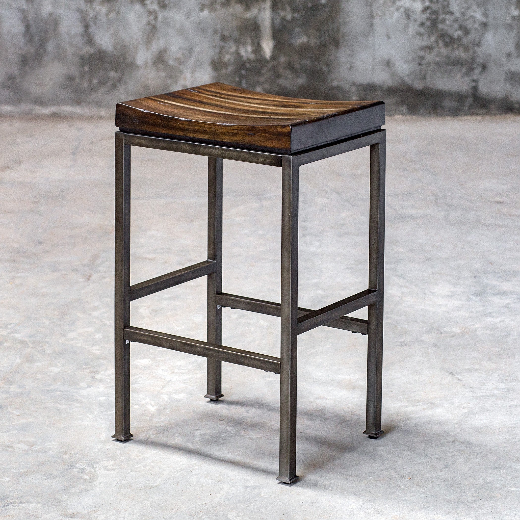 Beck Industrial Bar Stool by Uttermost