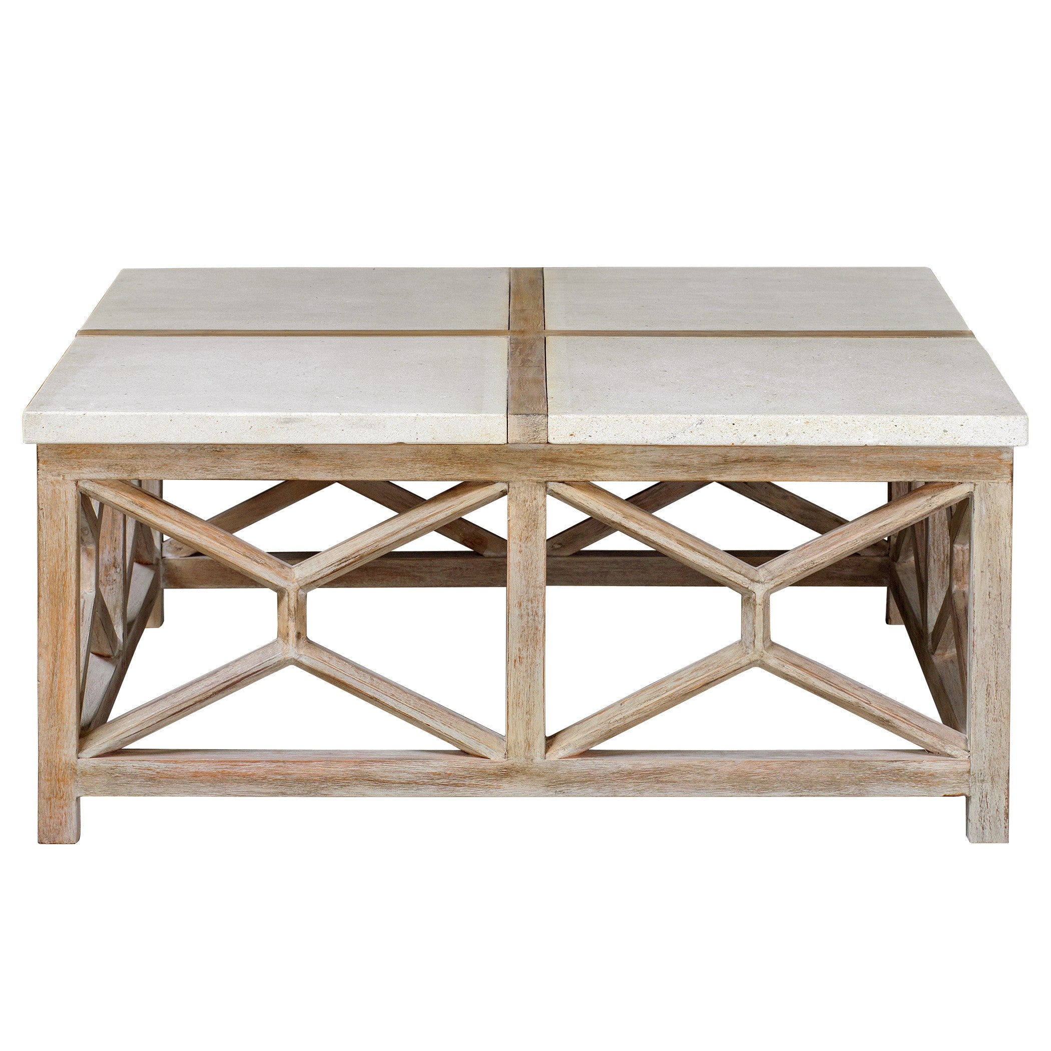 Catali Stone Coffee Table by Uttermost