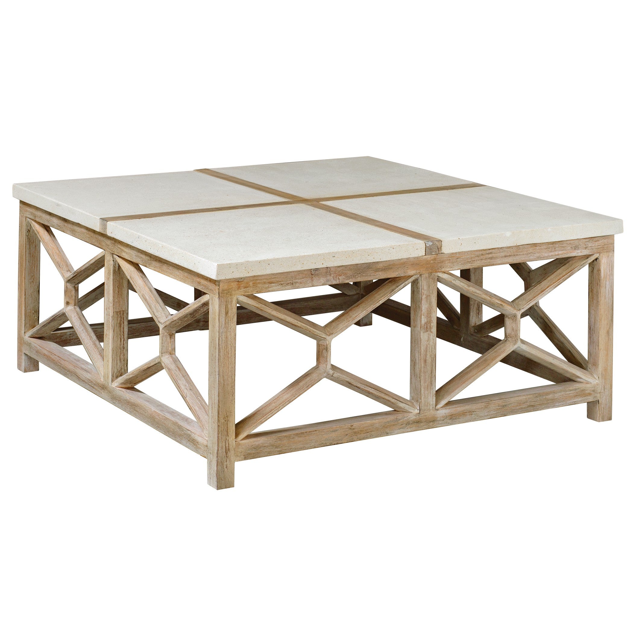 Catali Stone Coffee Table by Uttermost
