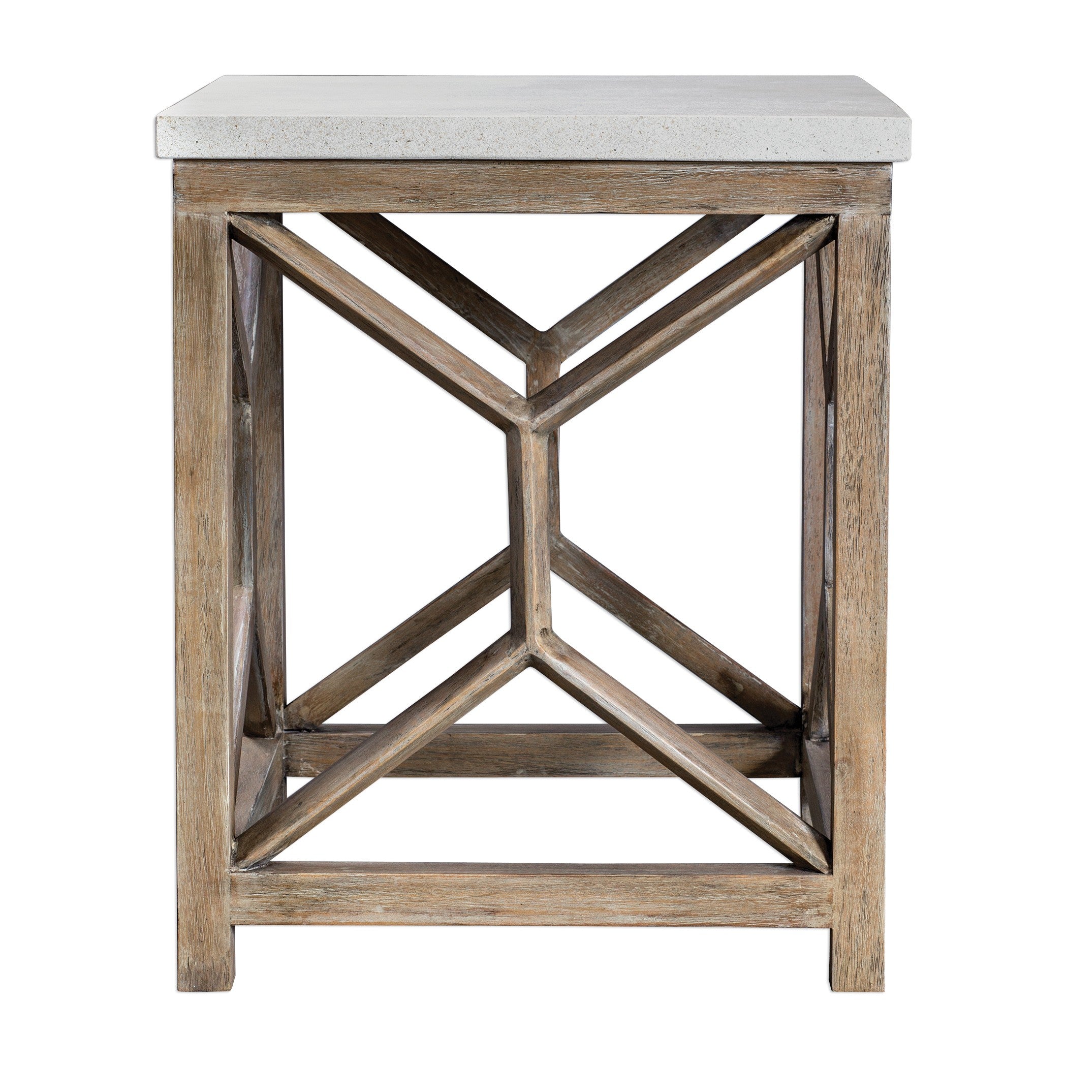 Catali Stone End Table by Uttermost