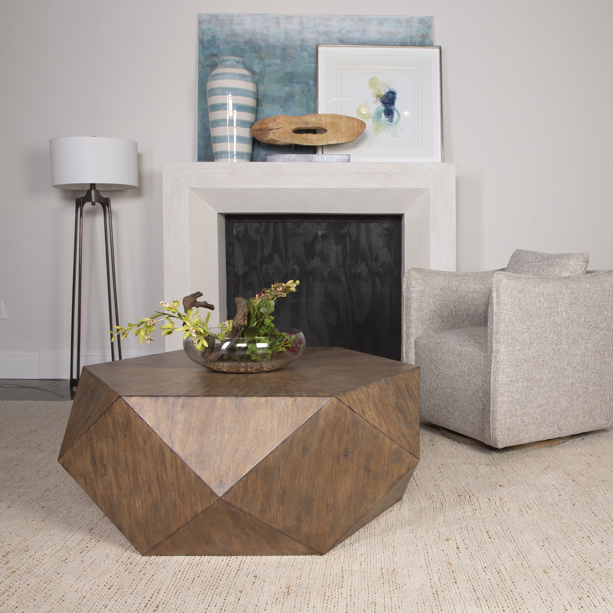 Volker Honey Coffee Table by Uttermost