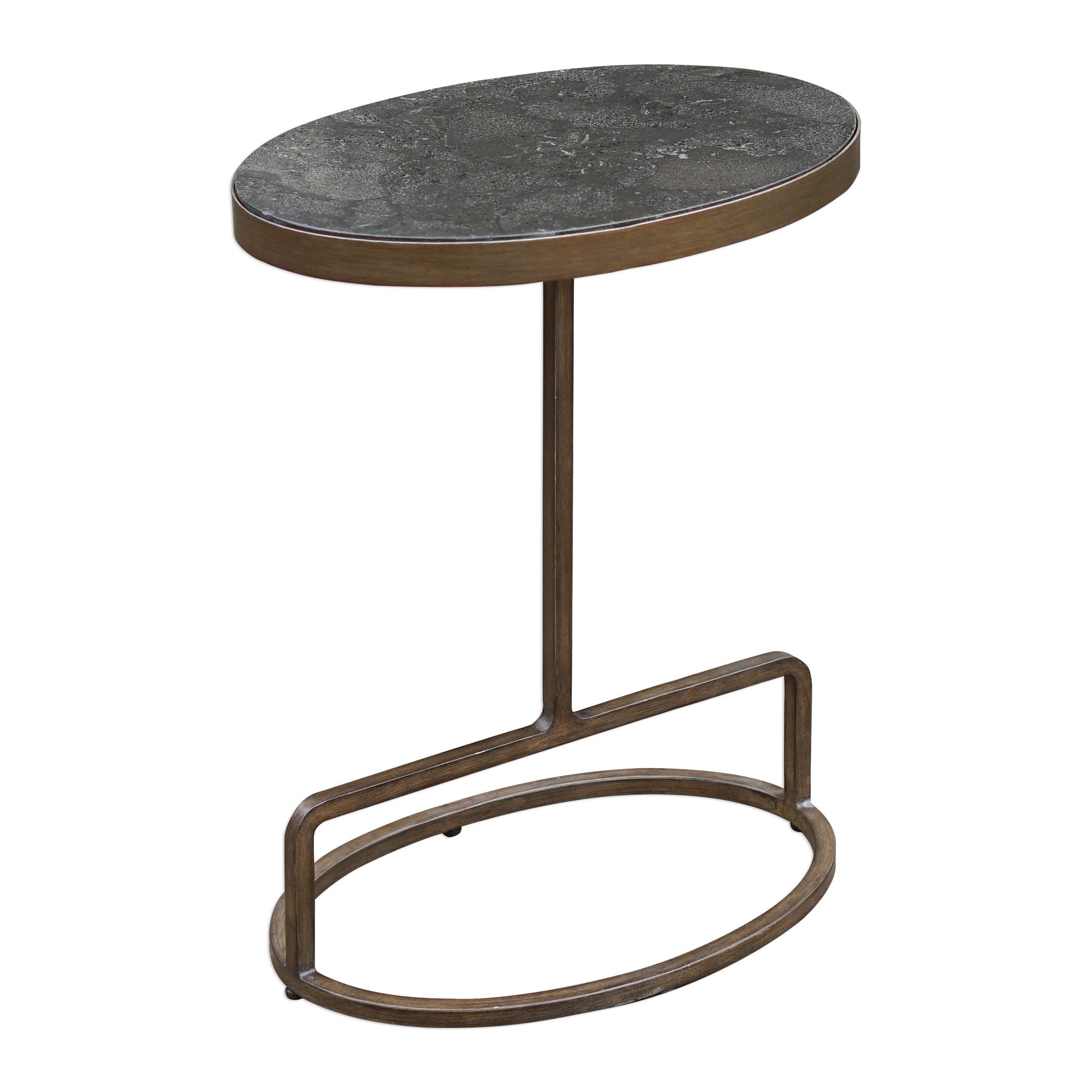 Jessenia Stone Accent Table by Uttermost