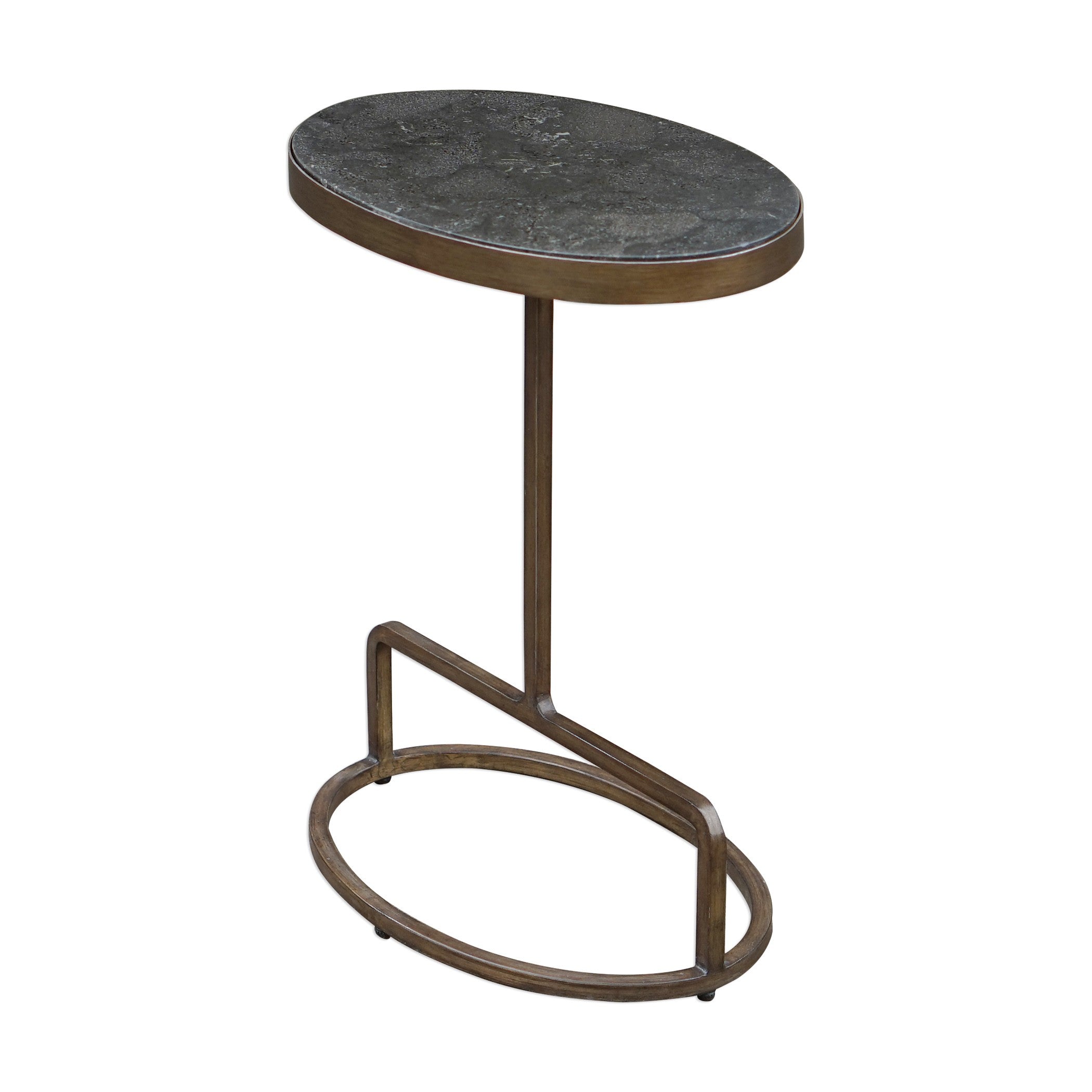 Jessenia Stone Accent Table by Uttermost