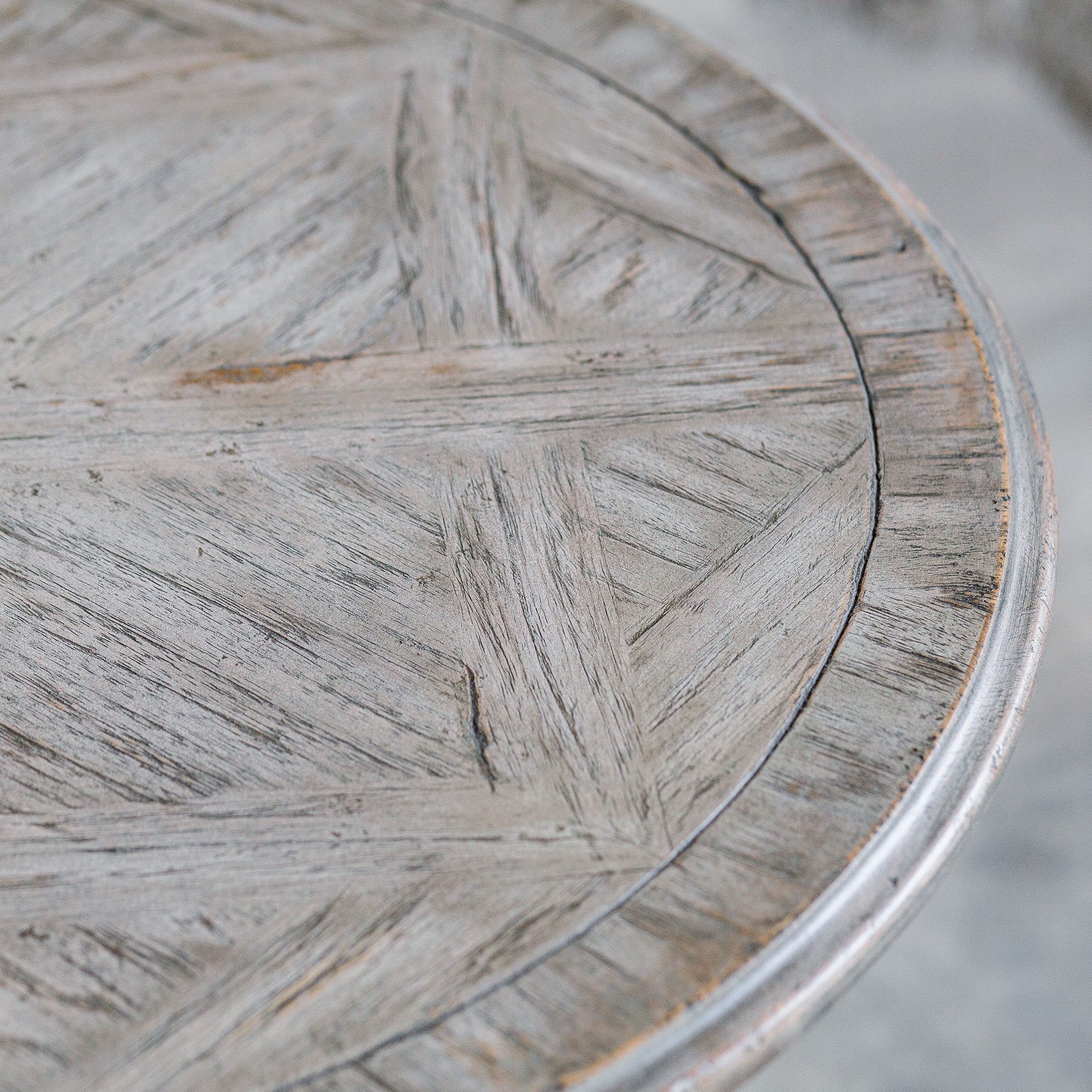 Maiva White Side Table by Uttermost