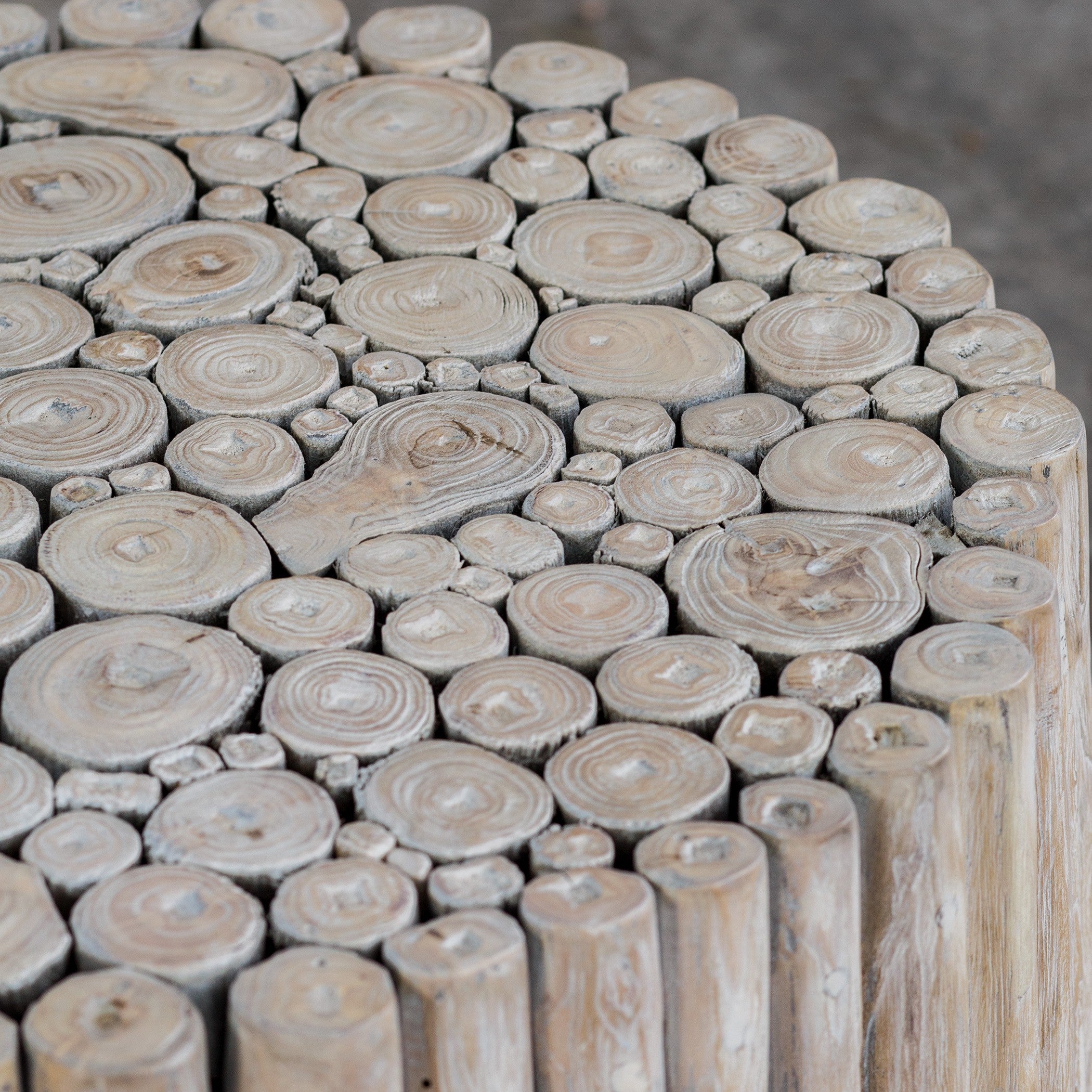 Tectona Teak End Table by Uttermost