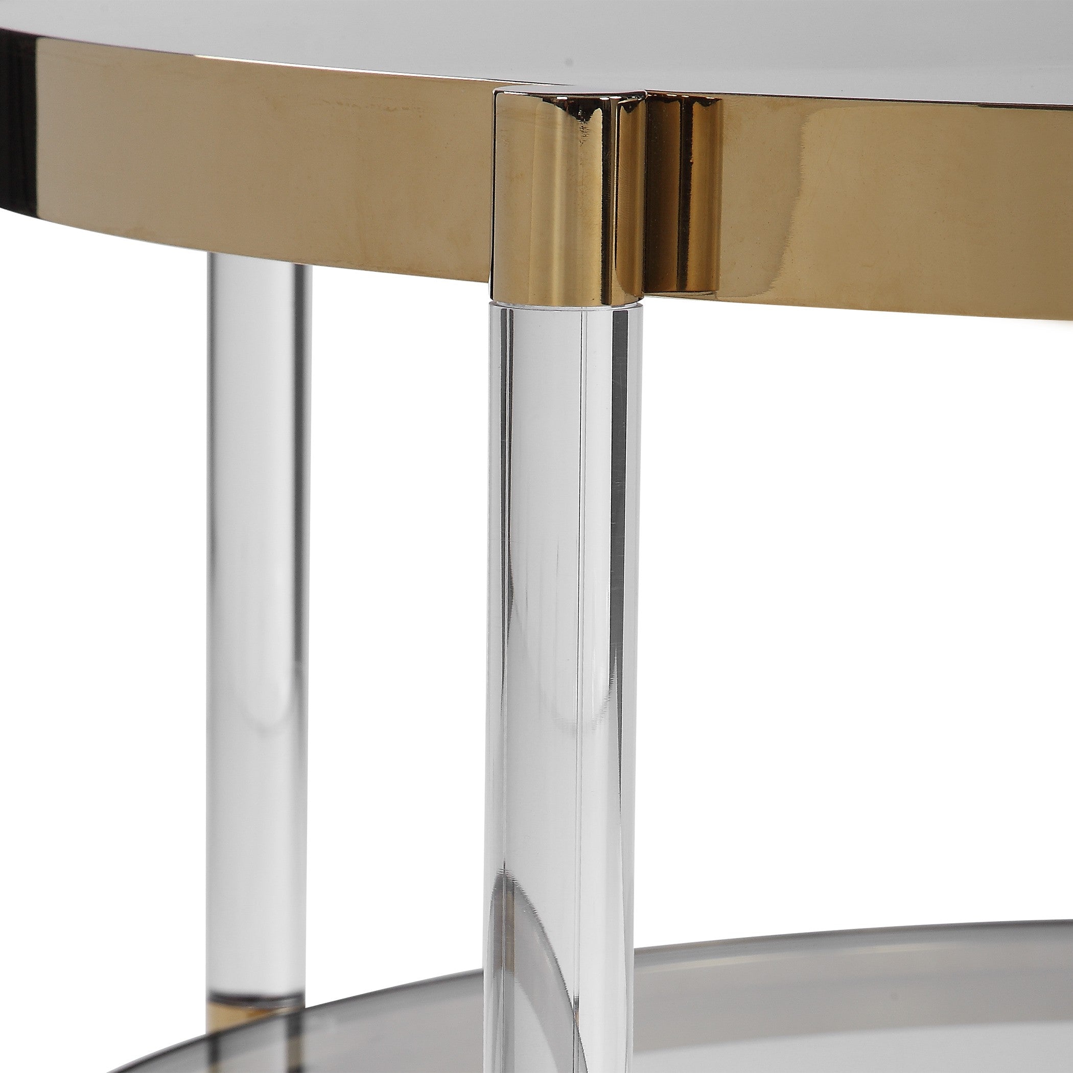 Kellen Glass Coffee Table by Uttermost