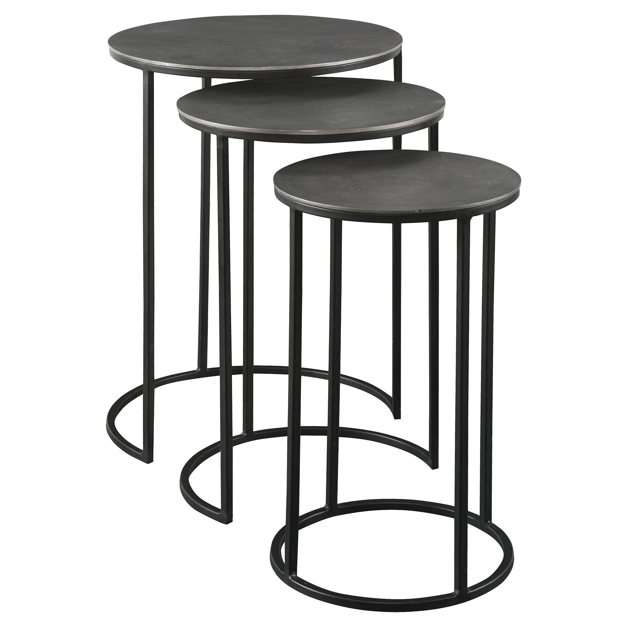Erik Metal Nesting Tables - Set of 3 by Uttermost