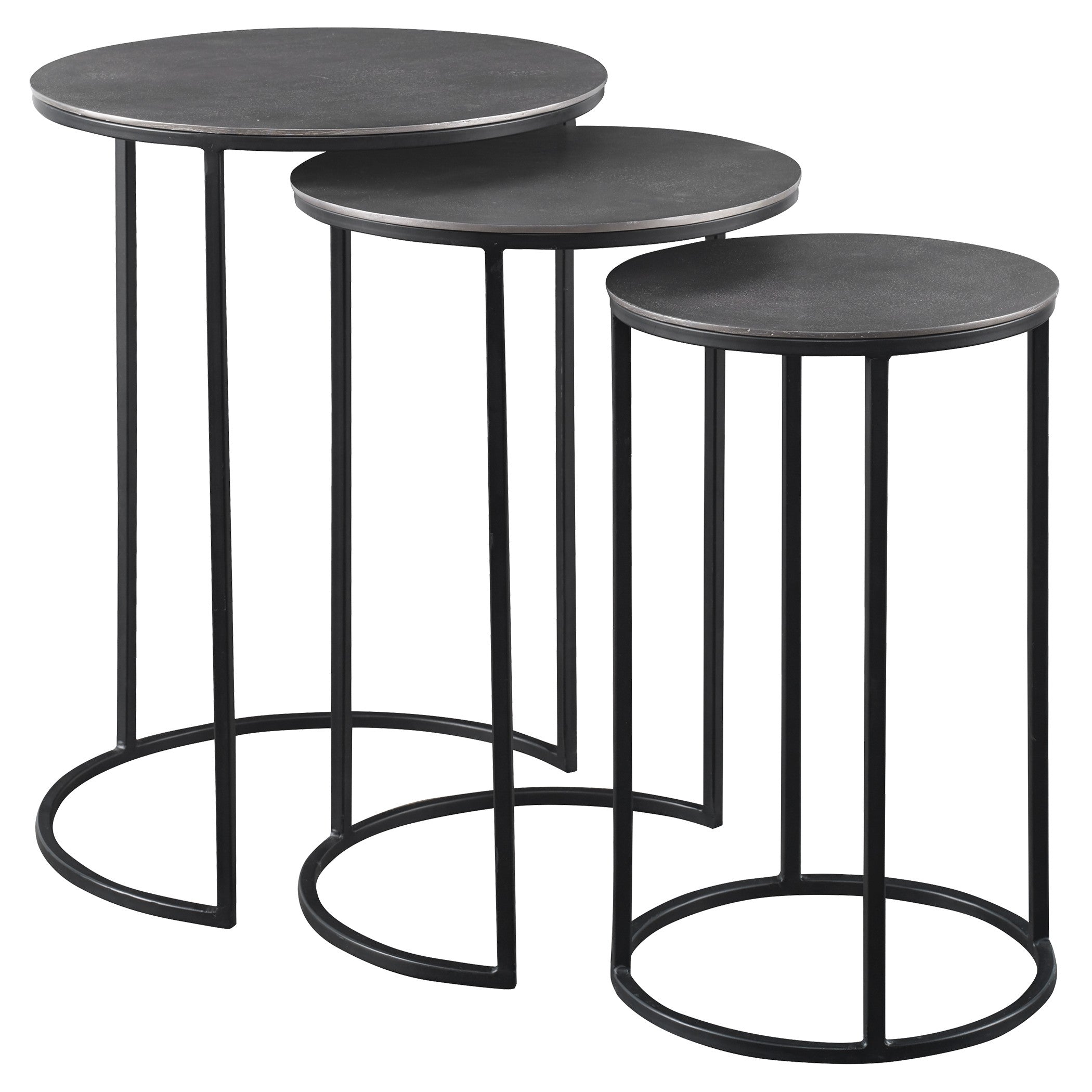 Erik Metal Nesting Tables - Set of 3 by Uttermost