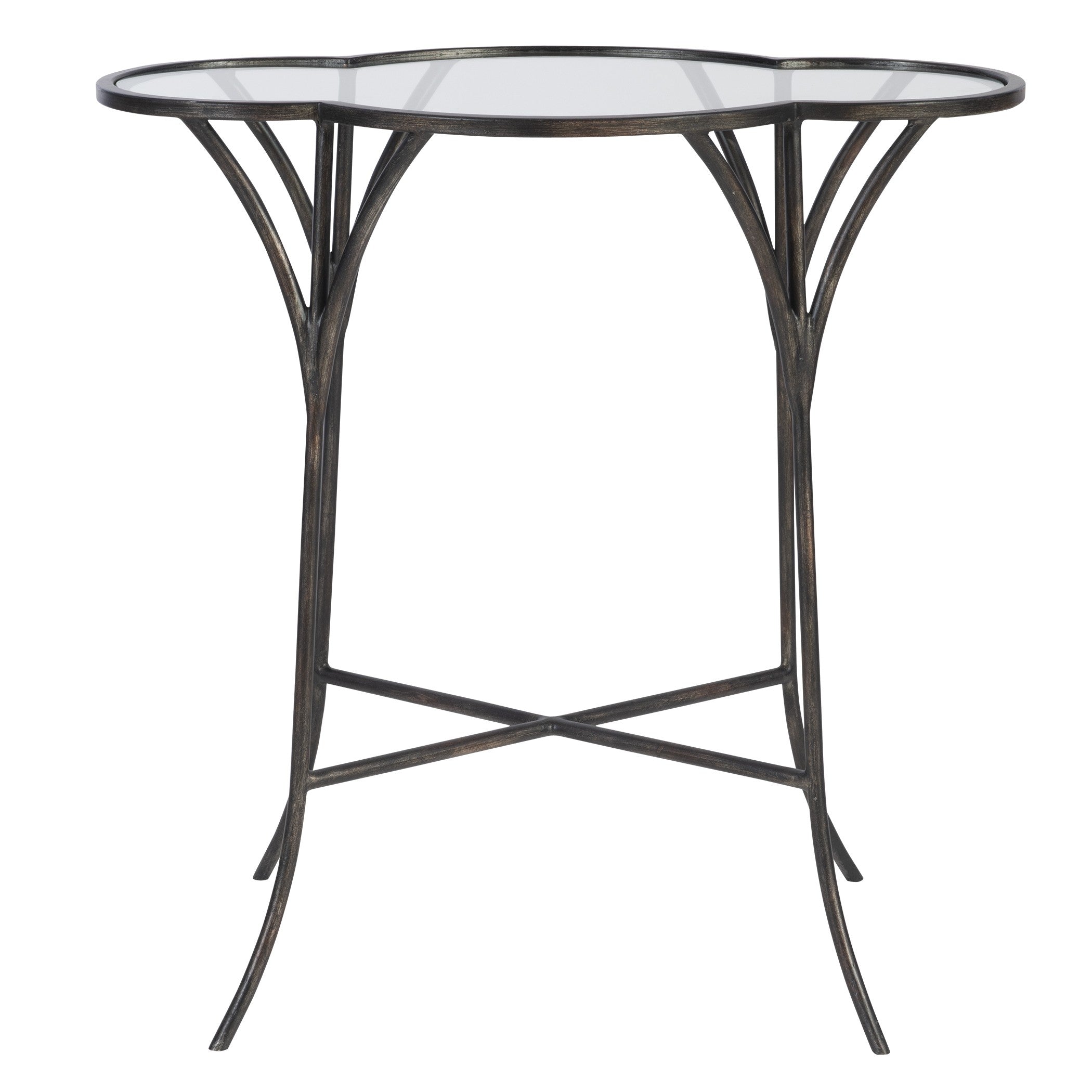 Adhira Glass Accent Table by Uttermost