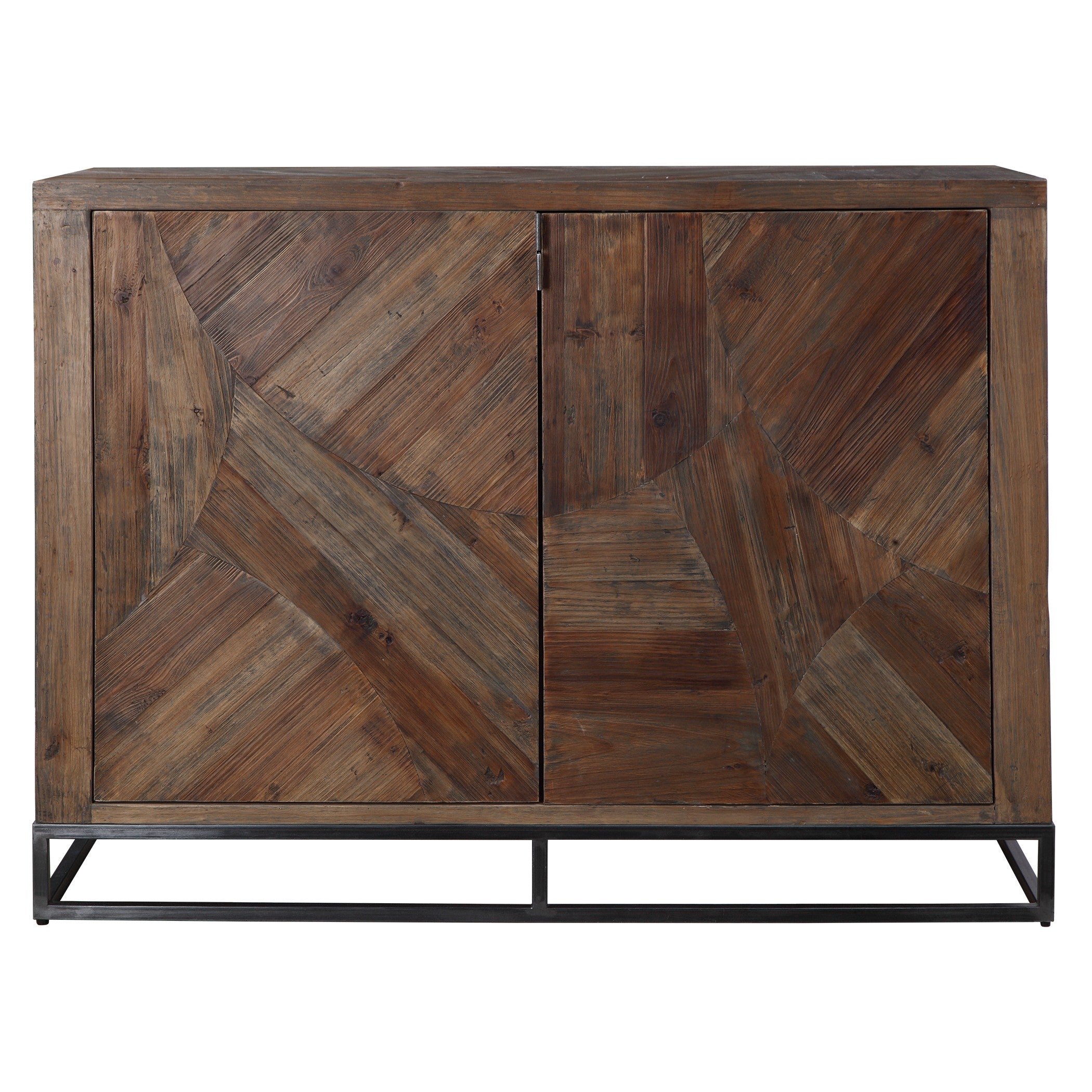 Evros Reclaimed Wood 2 Door Cabinet by Uttermost