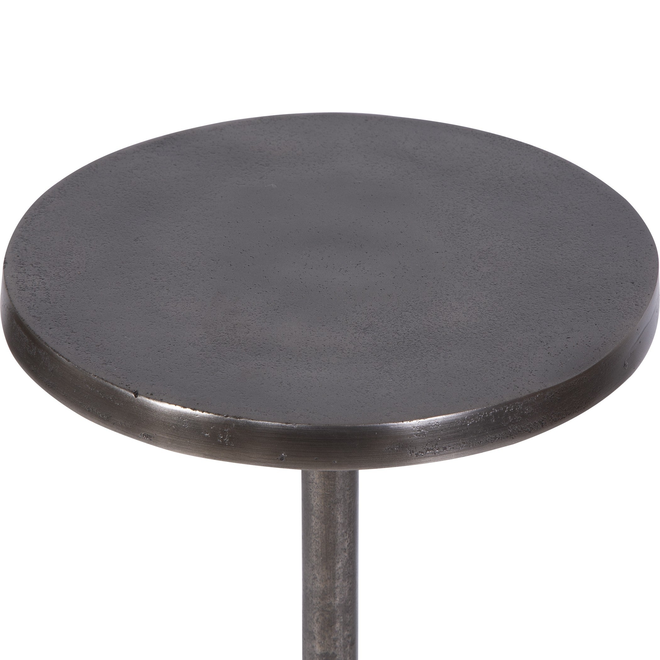 Sanaga Drink Table Nickel by Uttermost