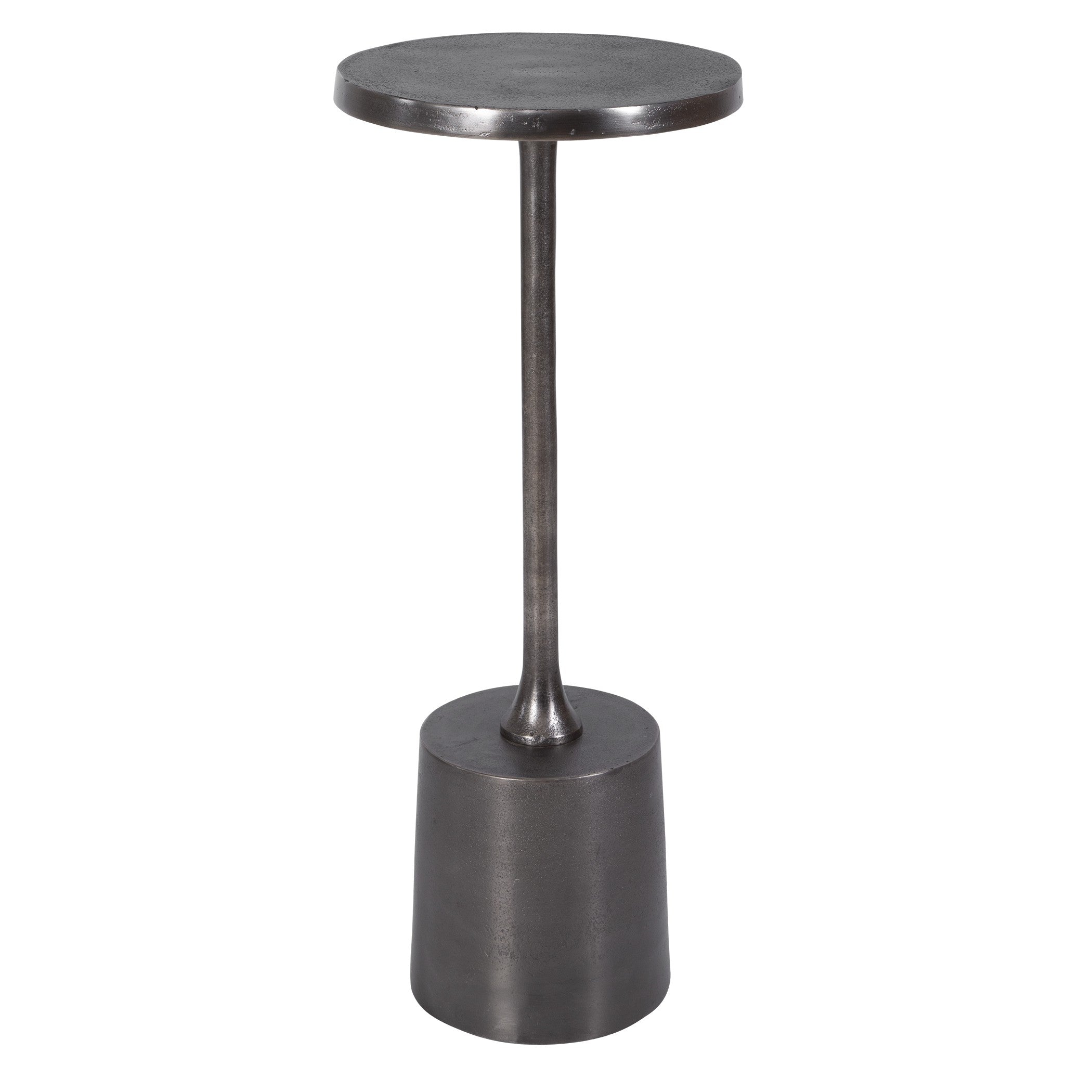 Sanaga Drink Table Nickel by Uttermost