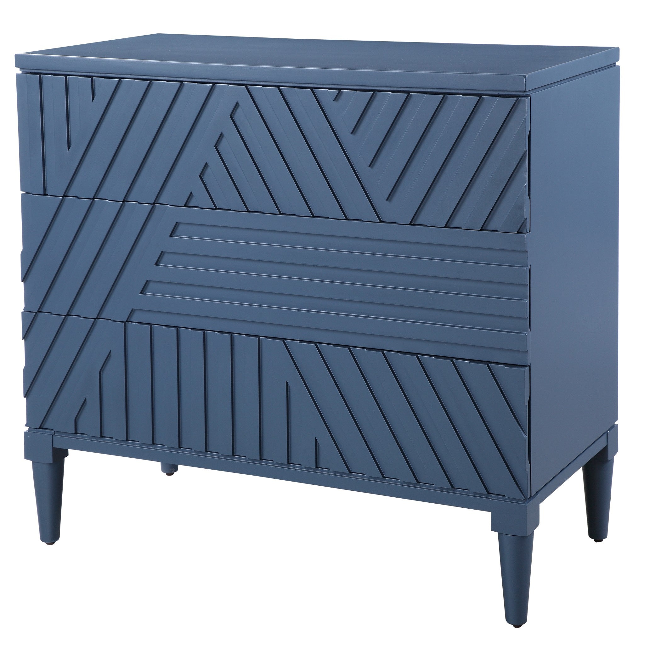 Colby Blue Drawer Chest by Uttermost