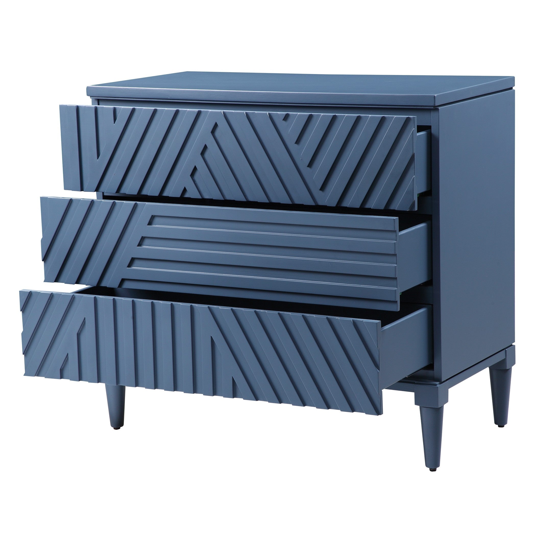 Colby Blue Drawer Chest by Uttermost