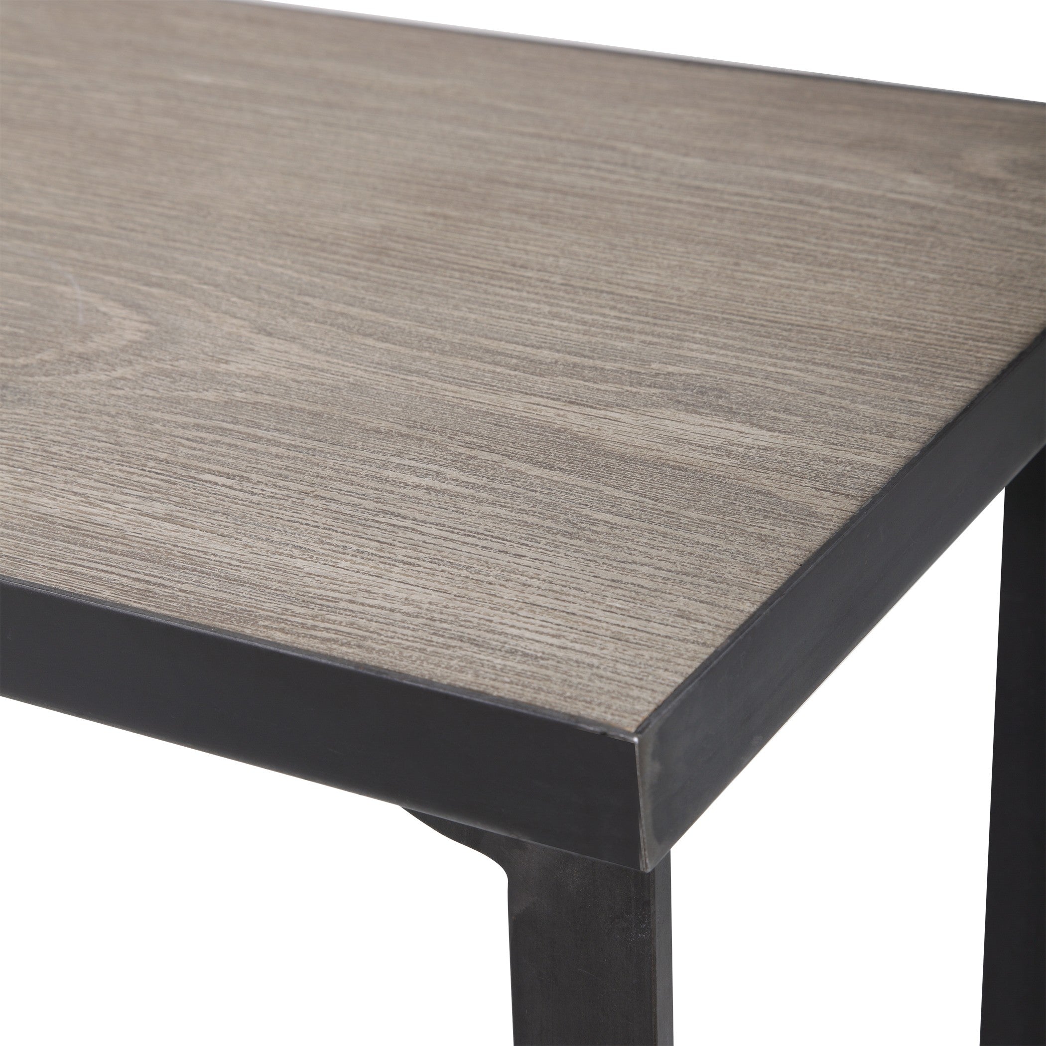 Basuto Steel Console Table by Uttermost