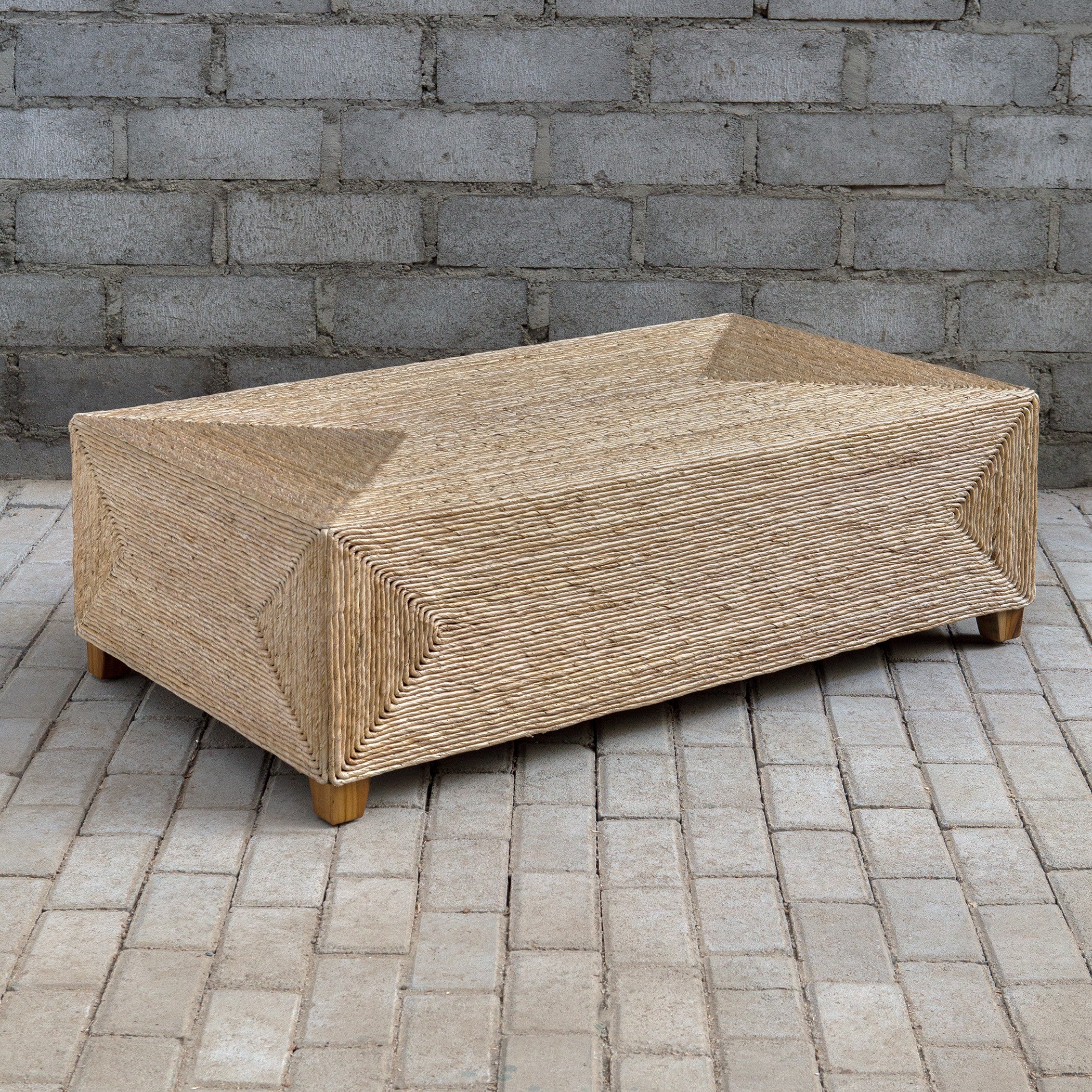 Rora Woven Coffee Table by Uttermost