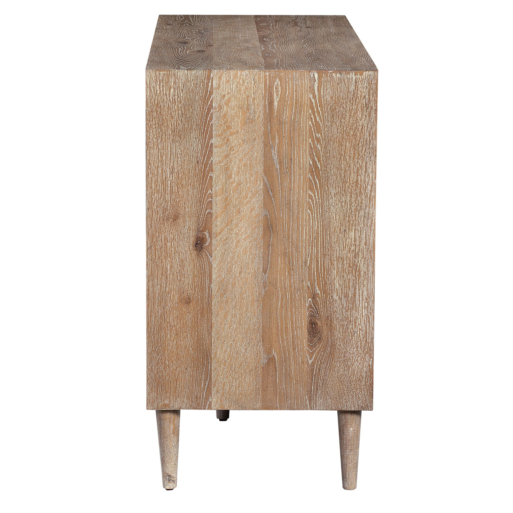 Dani 4 Door White Cabinet by Uttermost